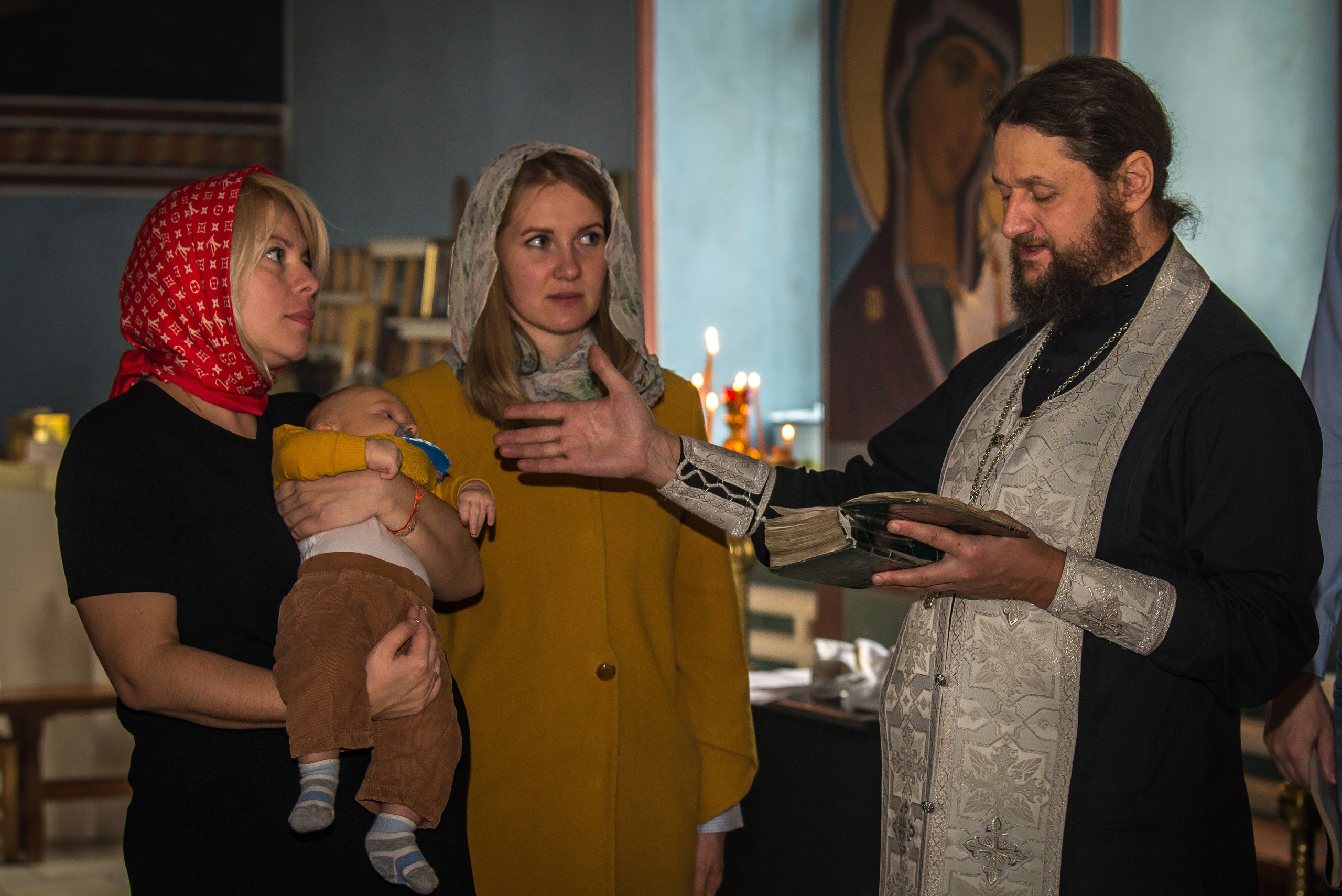 Крестины. Свадебный Семейный и детский фотограф из Москвы Виталий Мишутин