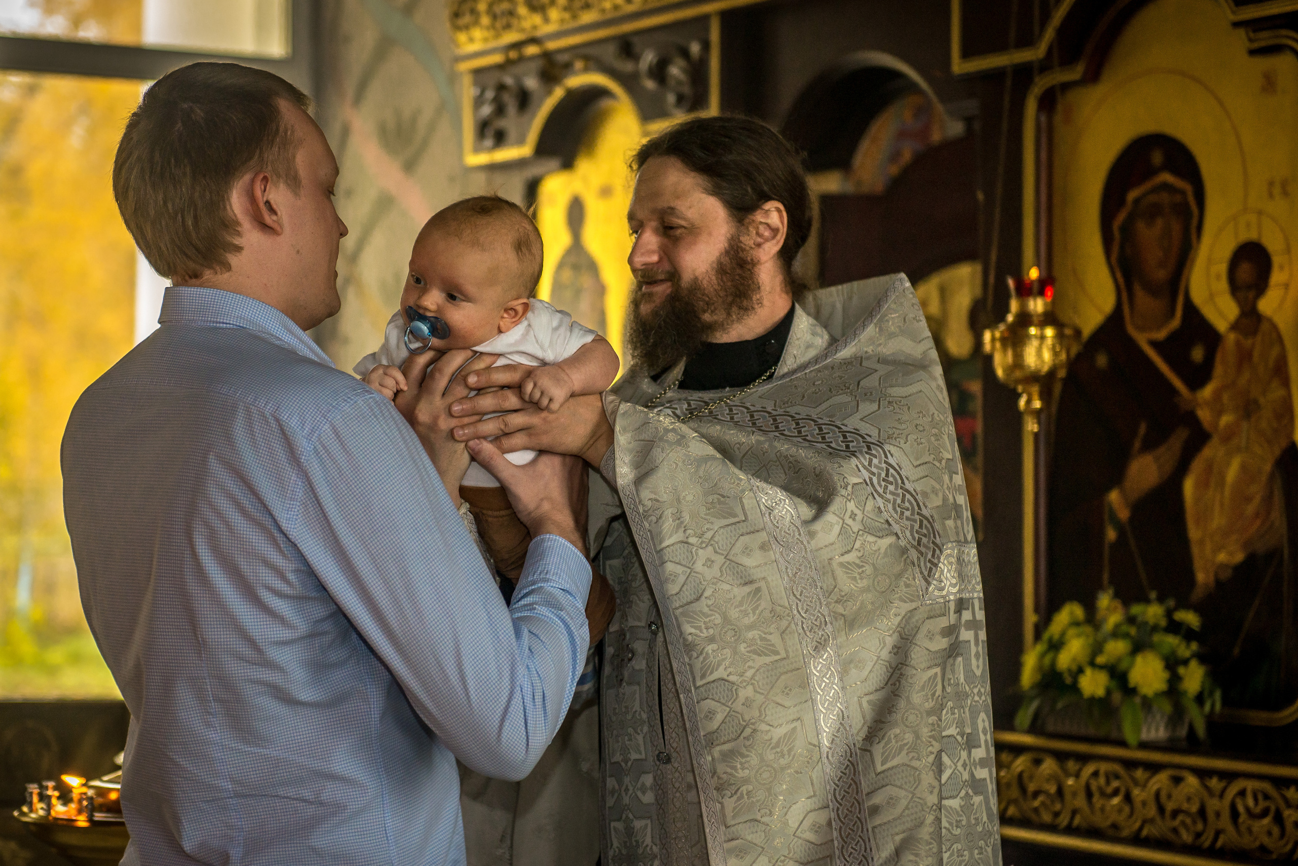 Крестины. Свадебный Семейный и детский фотограф из Москвы Виталий Мишутин