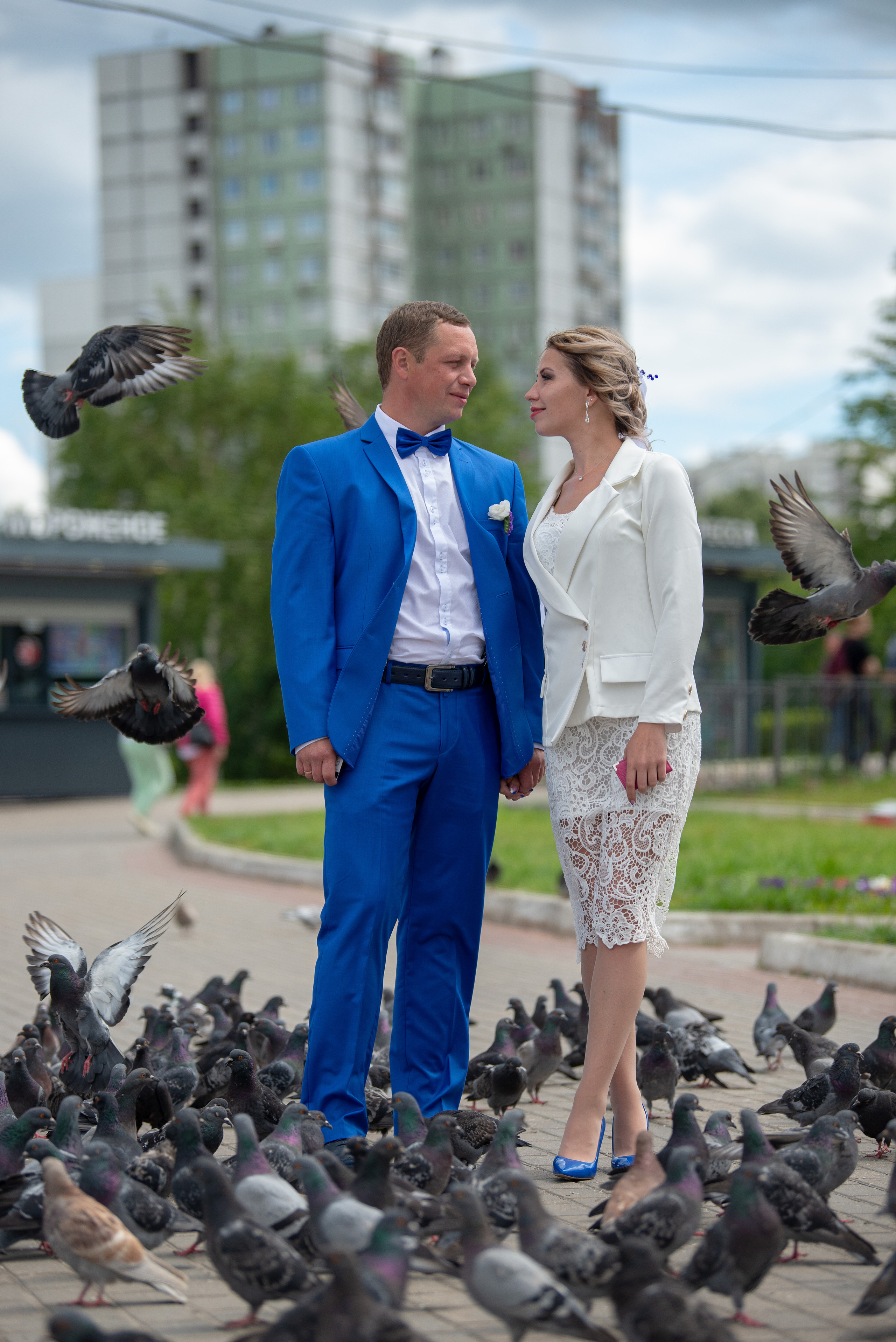 Свадебные фотосессии в городских локациях