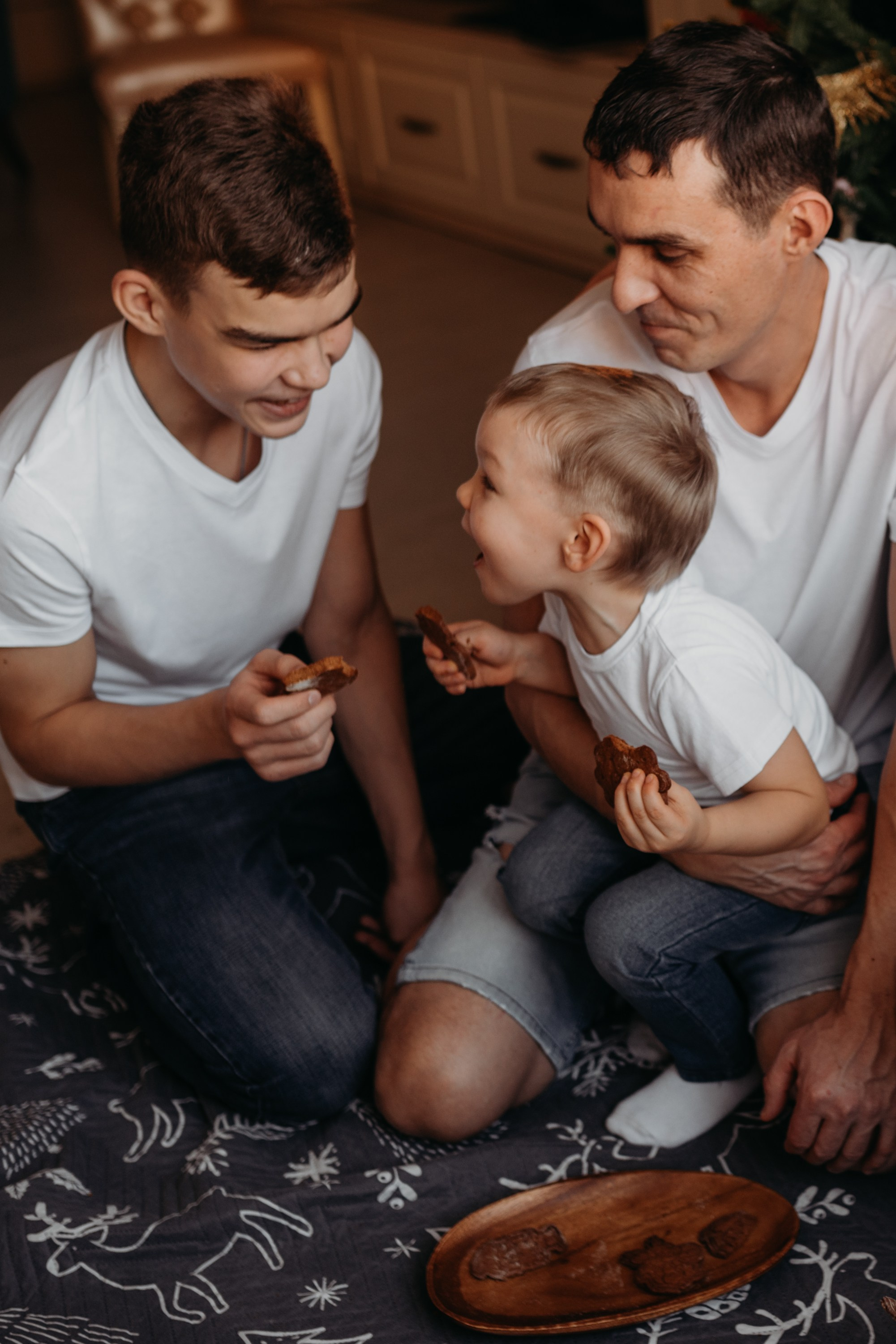 Юлия, Алексей, Тихон, Трофим и Потап. Семейный и детский фотограф в Новосибирске и Краснообске — Анна Ким