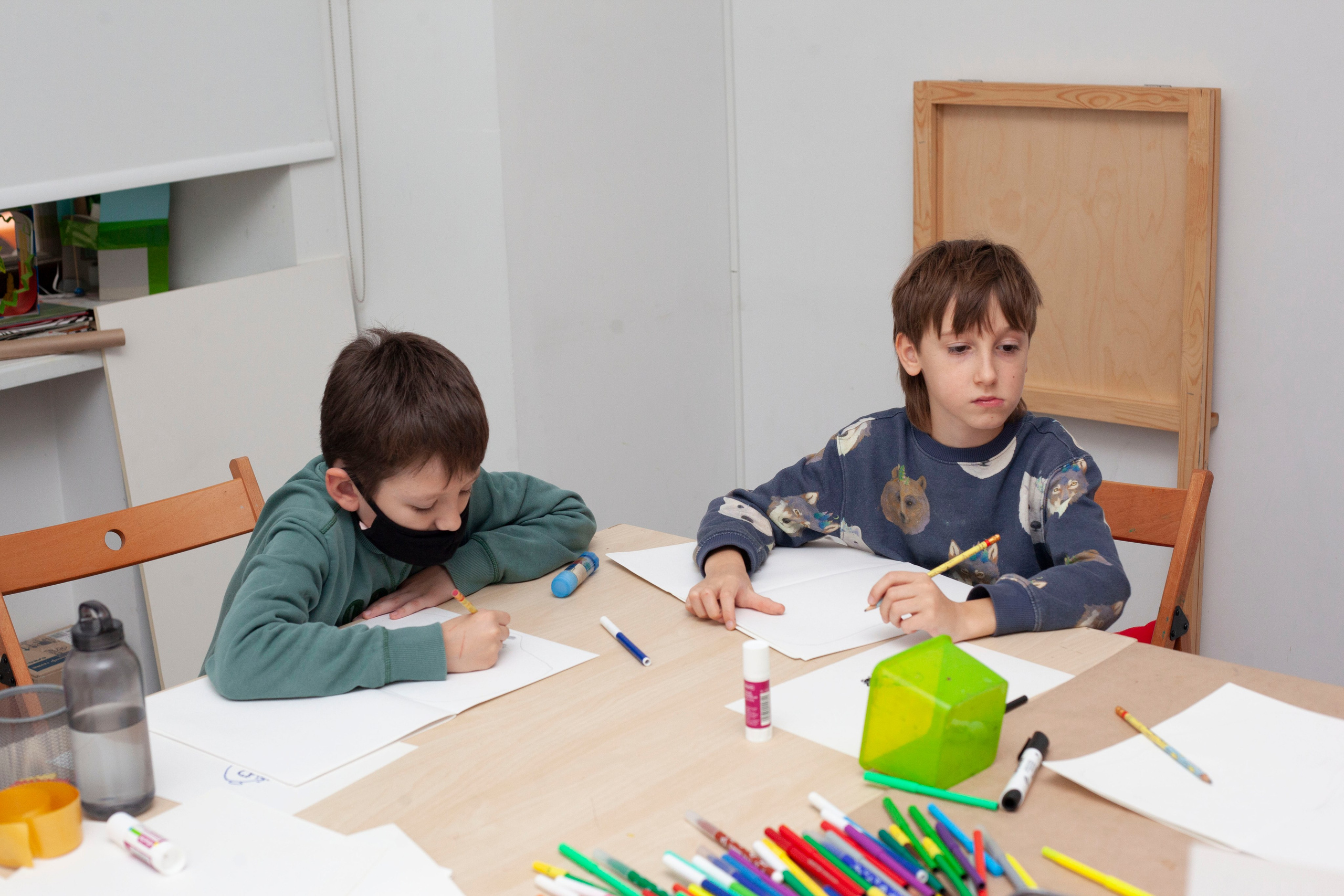 Детский мастер-класс в ММОМА. Stanislav Baryshev — People. Emotions. Atmosphere