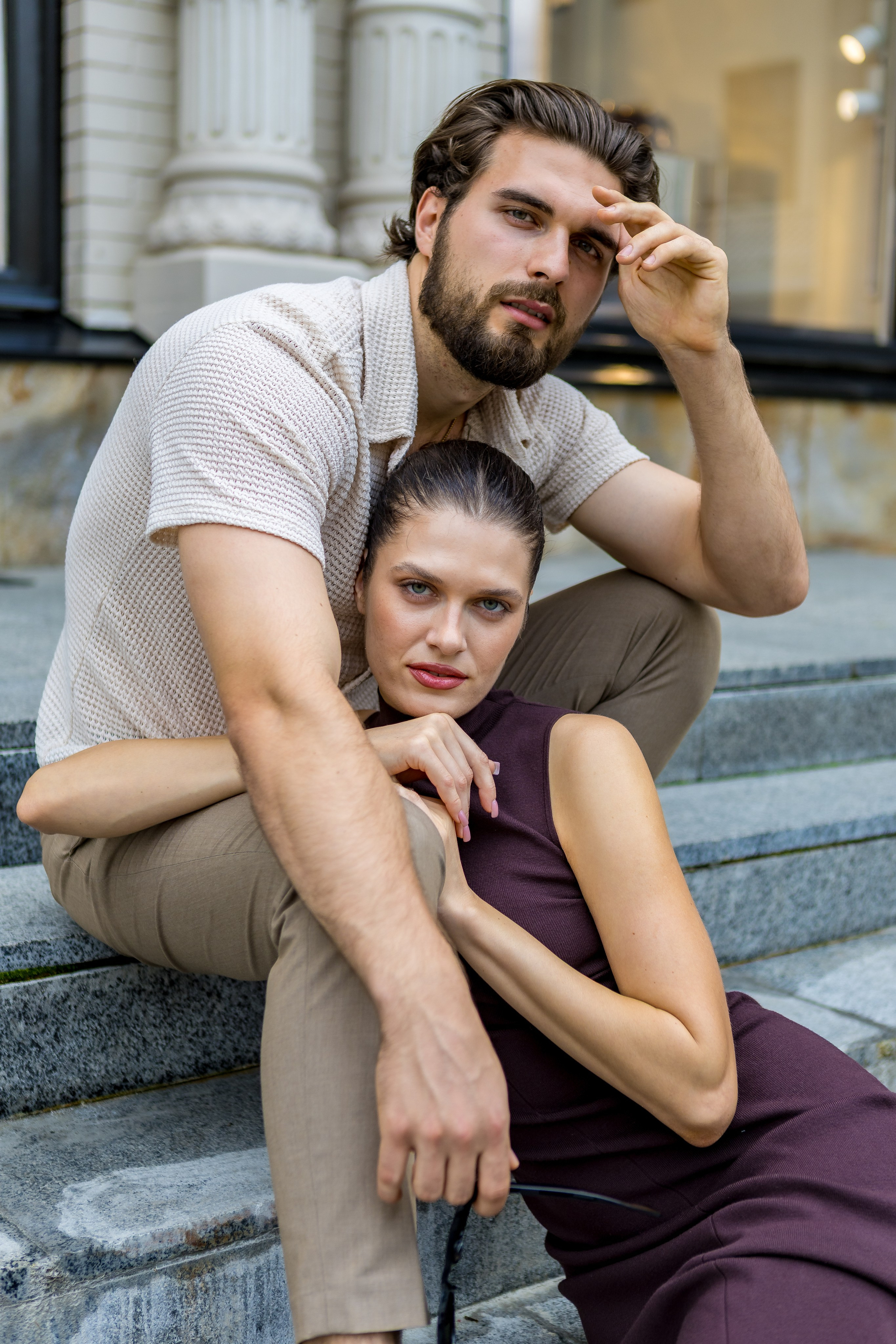 Фотопрогулка гостиница Националь. Свадебный фотограф в Москве