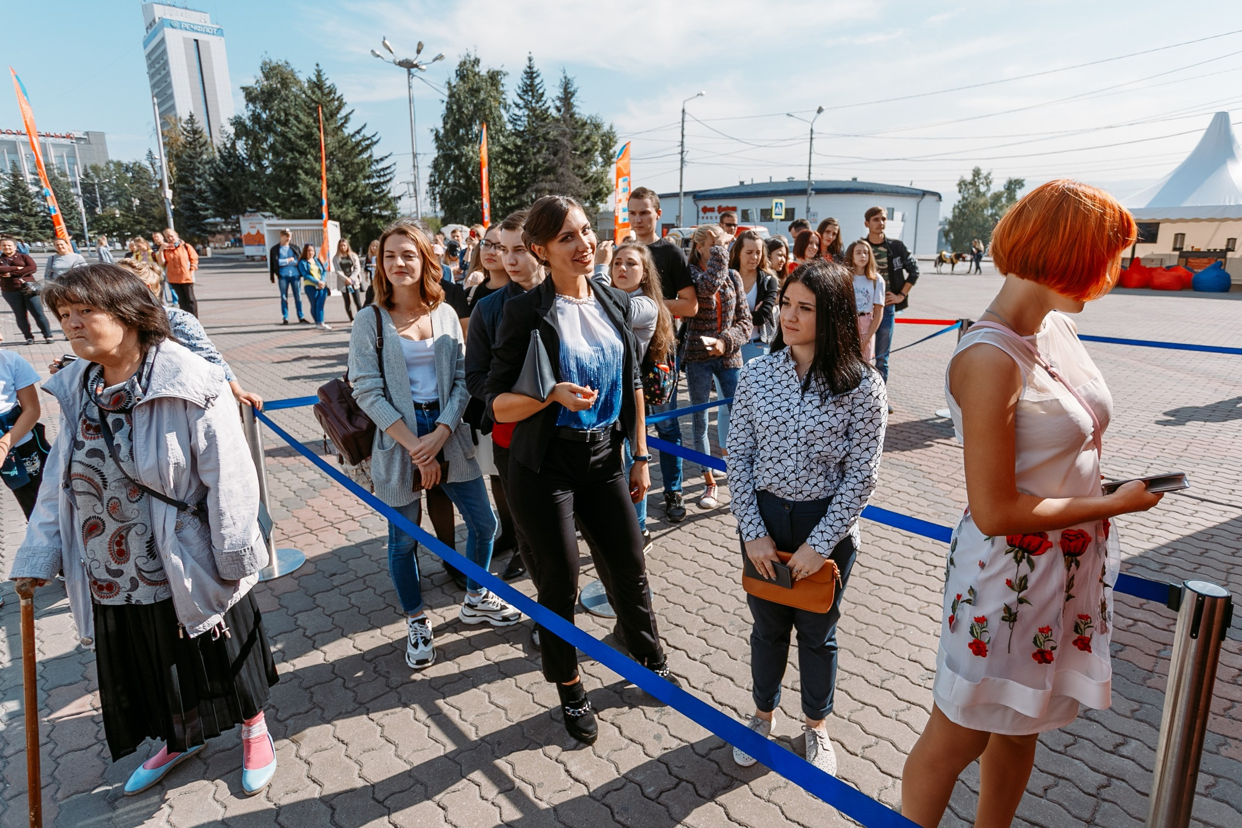Попади на ТНТ @ Театральная площадь. Репортажный фотограф Максим Полянский. Москва, Санкт-Петербург, Красноярск