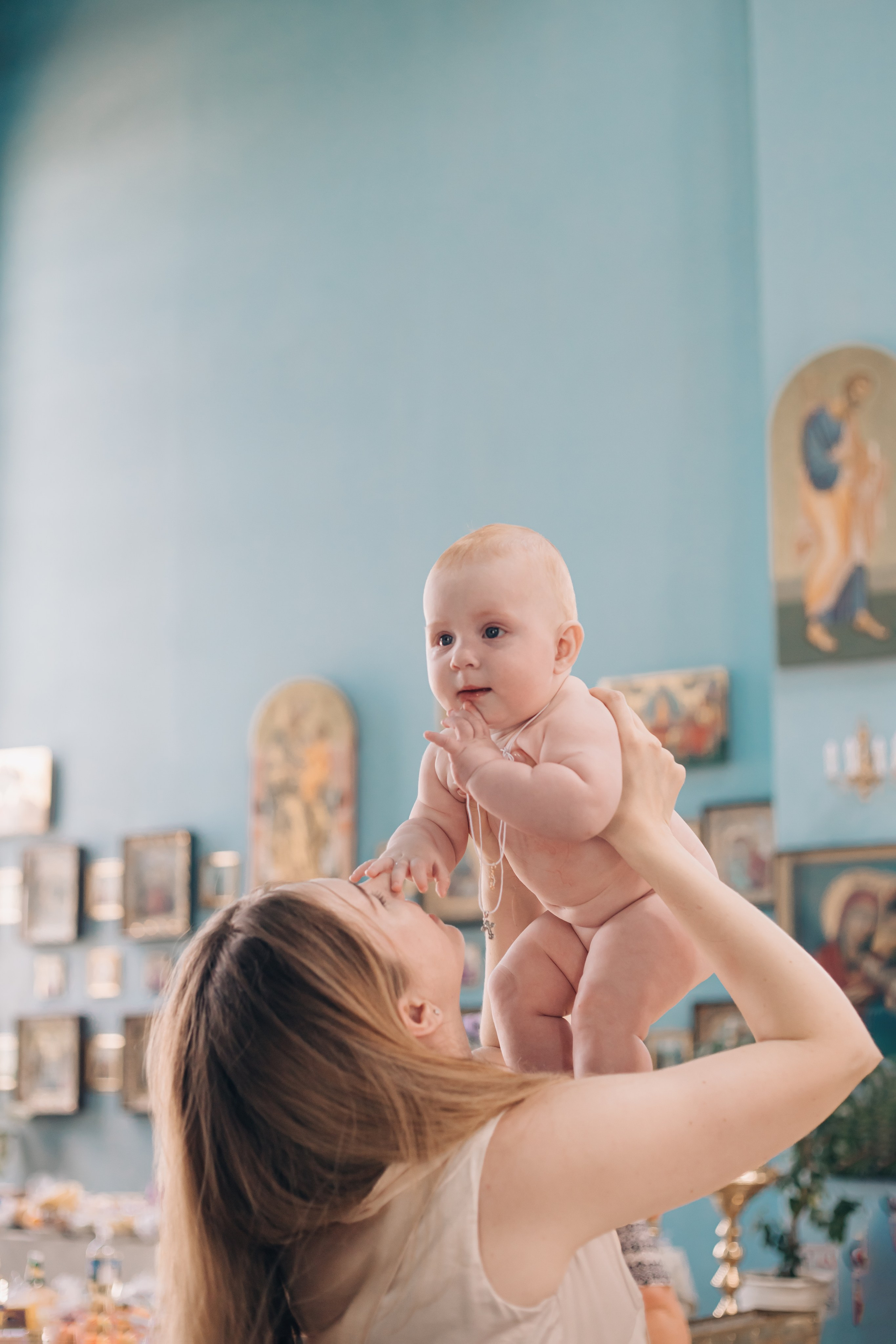 Фотосессия на крещение в Белой Глине. Свадебный и семейный фотограф в Краснодарском крае Мария Данилкина