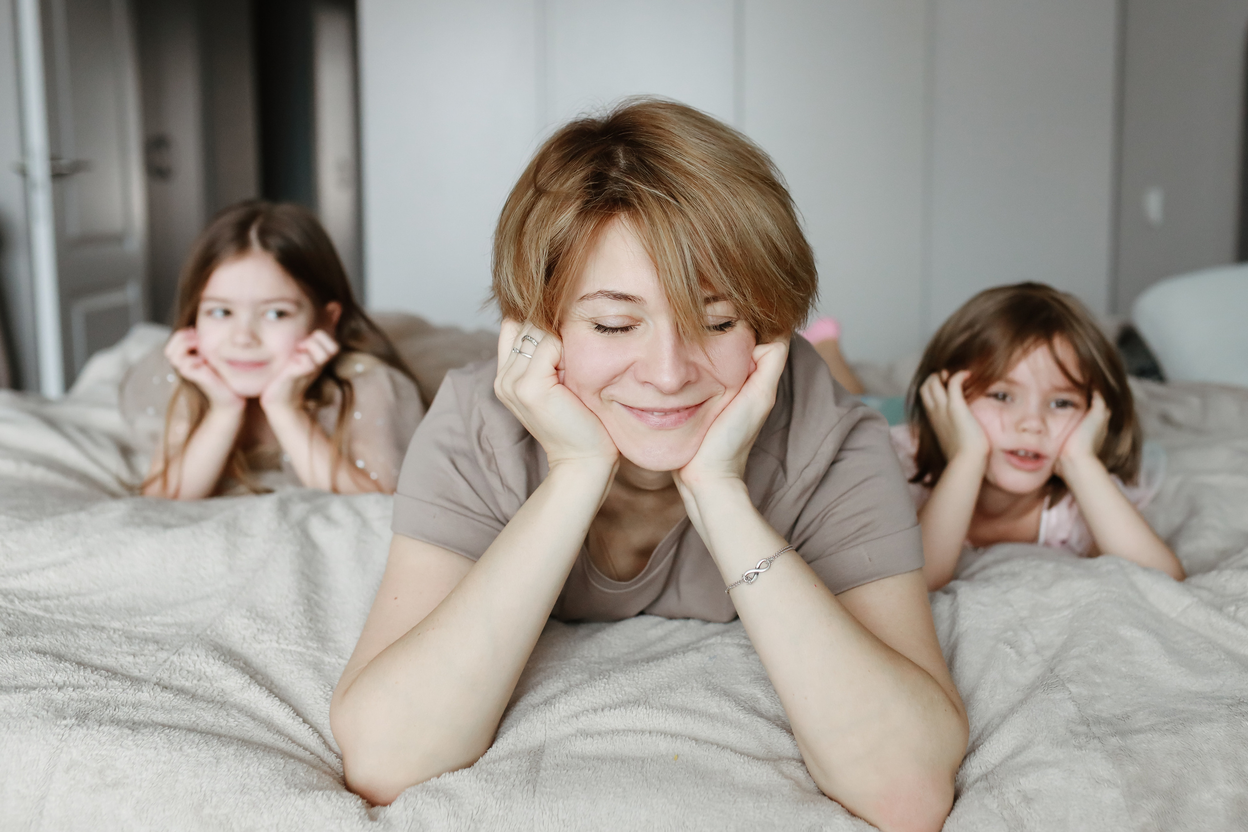 Девчонки)). Семейный фотограф в Москве Ольга Комарова