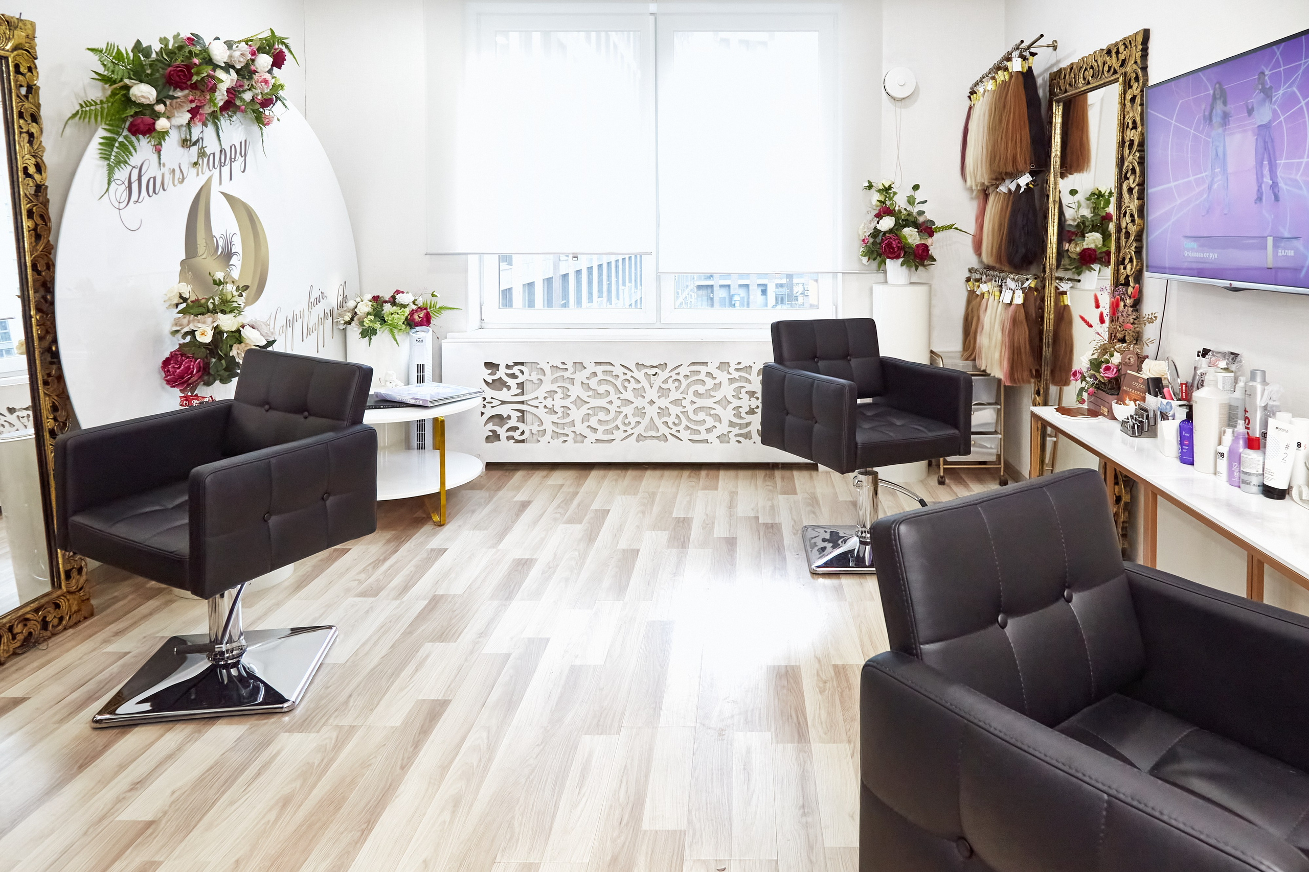 Салон Hairs.happy. Фотограф Анастасия Леонтьева Санкт-Петербург