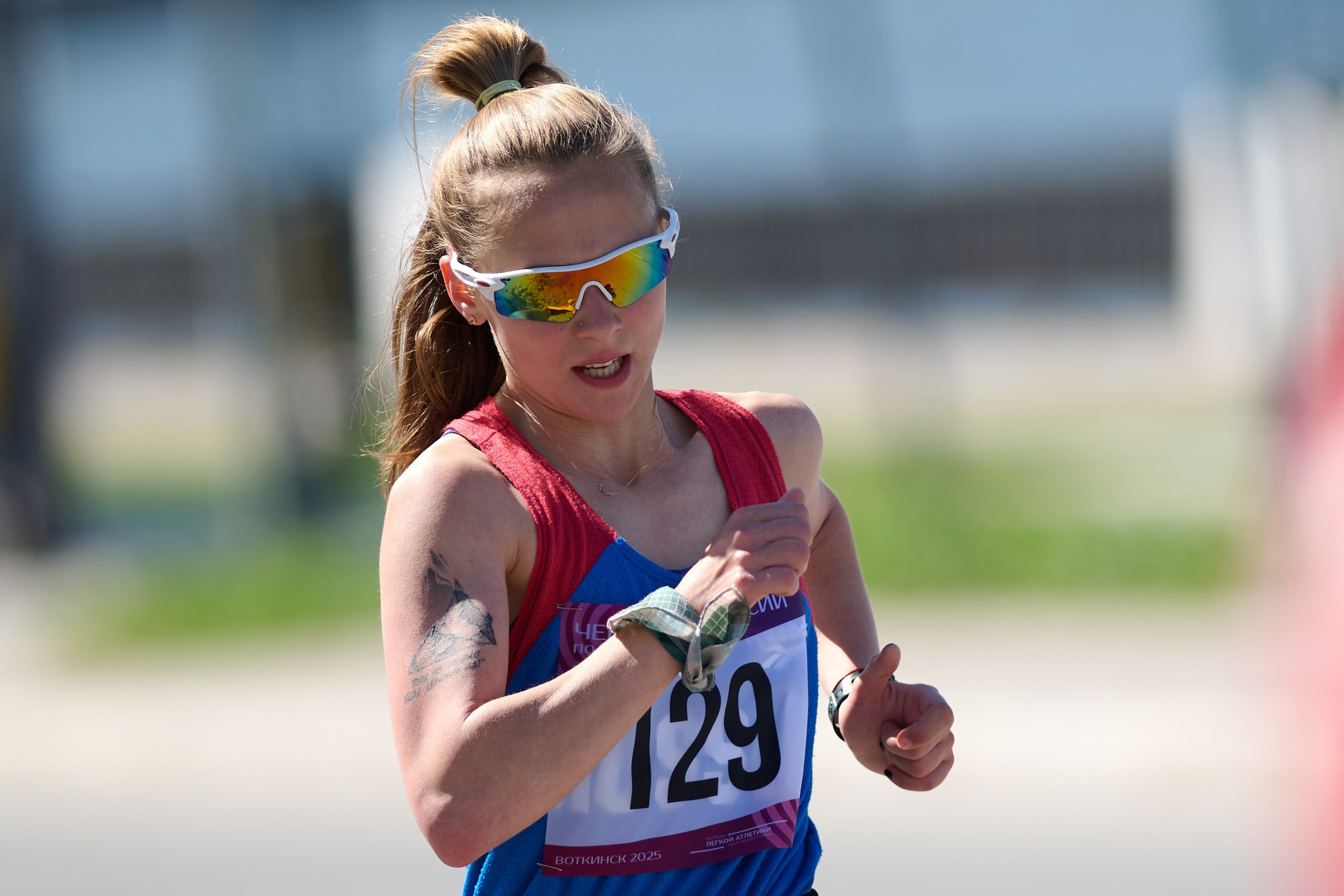 Чемпионат России по спортивной ходьбе 2025. Спортивный репортажный фотограф в Ижевске Сергей Мерзляков