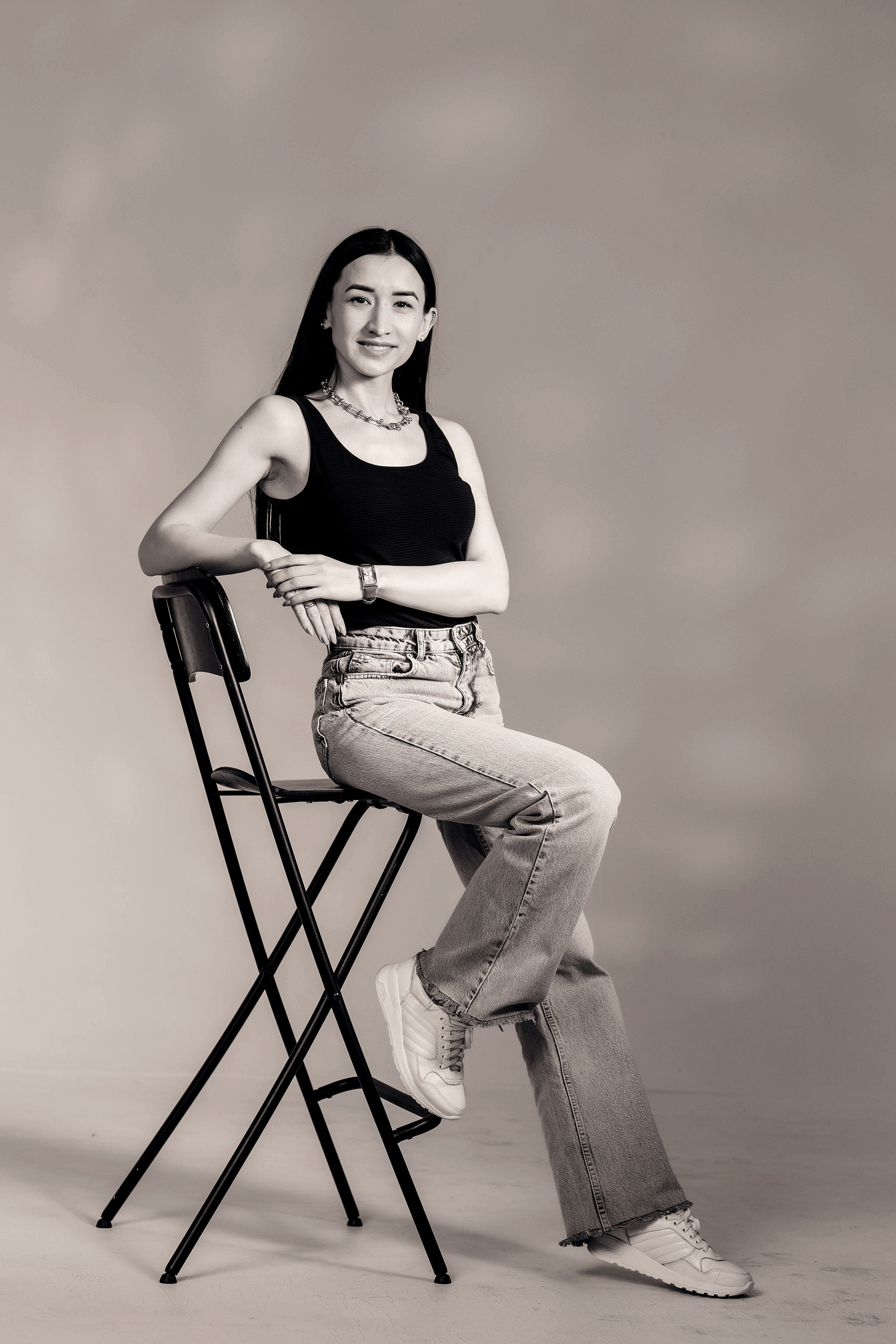 Студийная фотосессия с Катей. Портретный и репортажный фотограф в Чебоксарах Андриян Чаркин