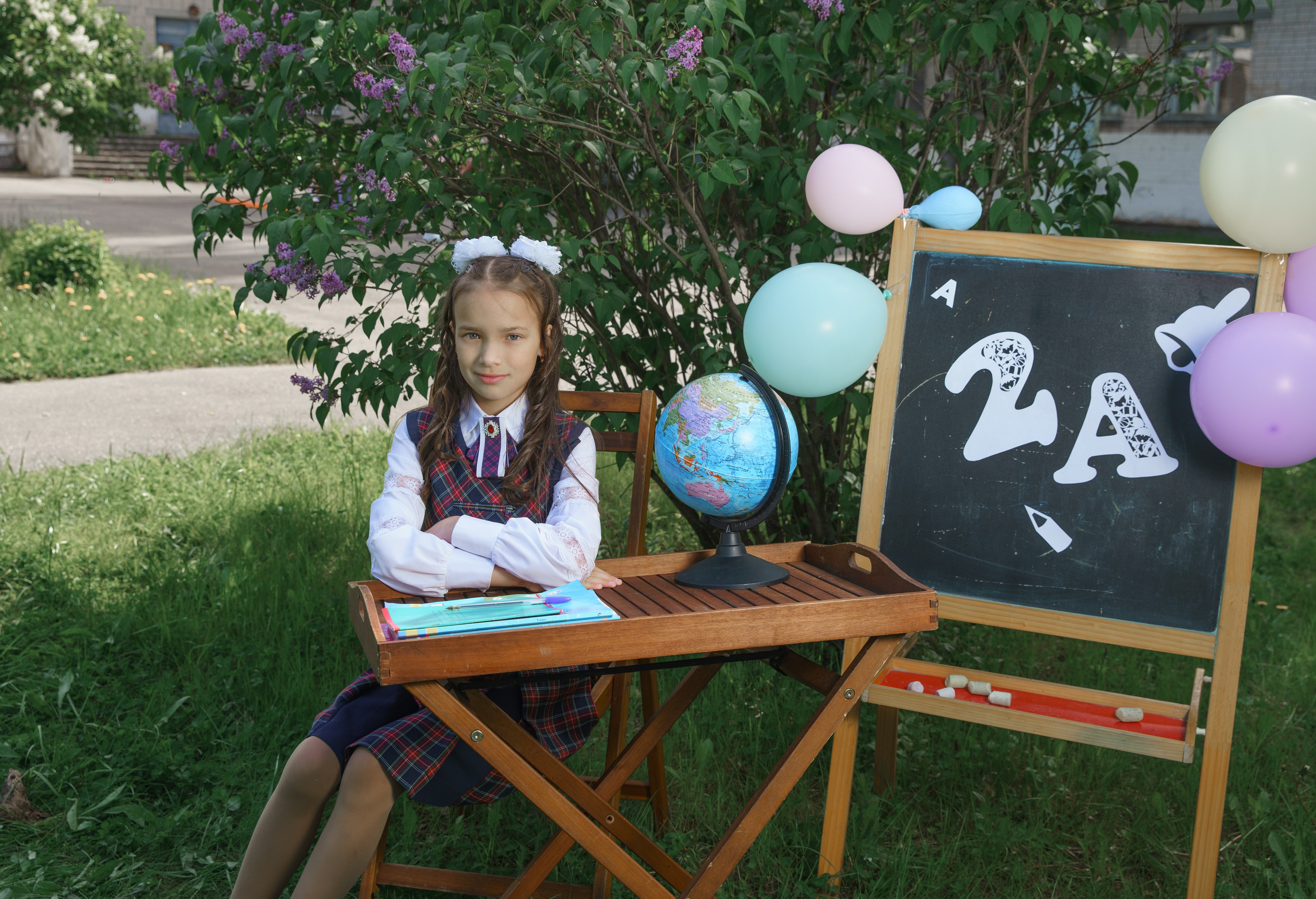 Школьная фотозона. Семейный и детский фотограф в Нижнем Новгороде