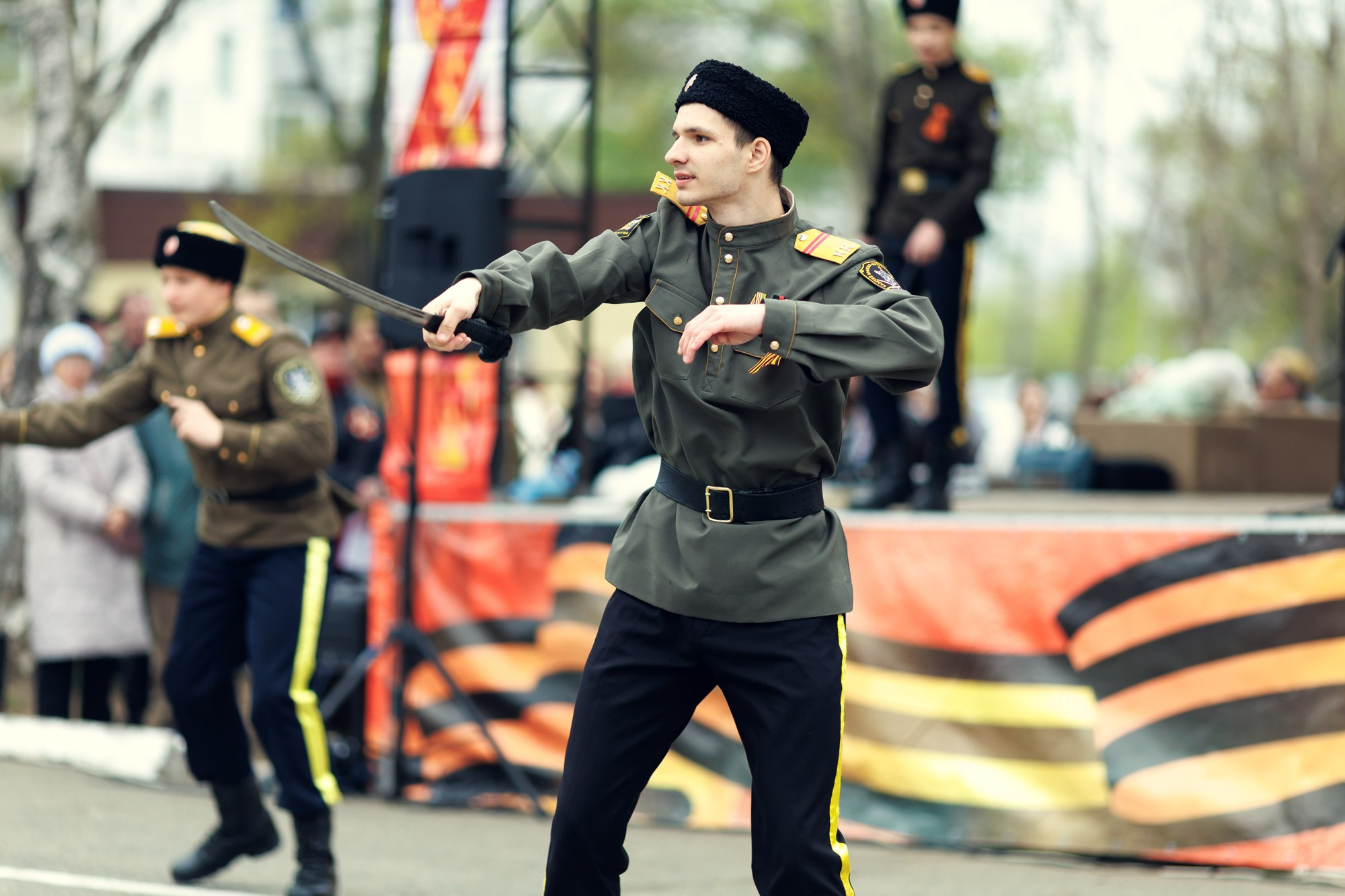 Празднование 80-летия победы над фашизмом. Славянка. Приморский край. Андрей Кровлин — фотограф в Славянке