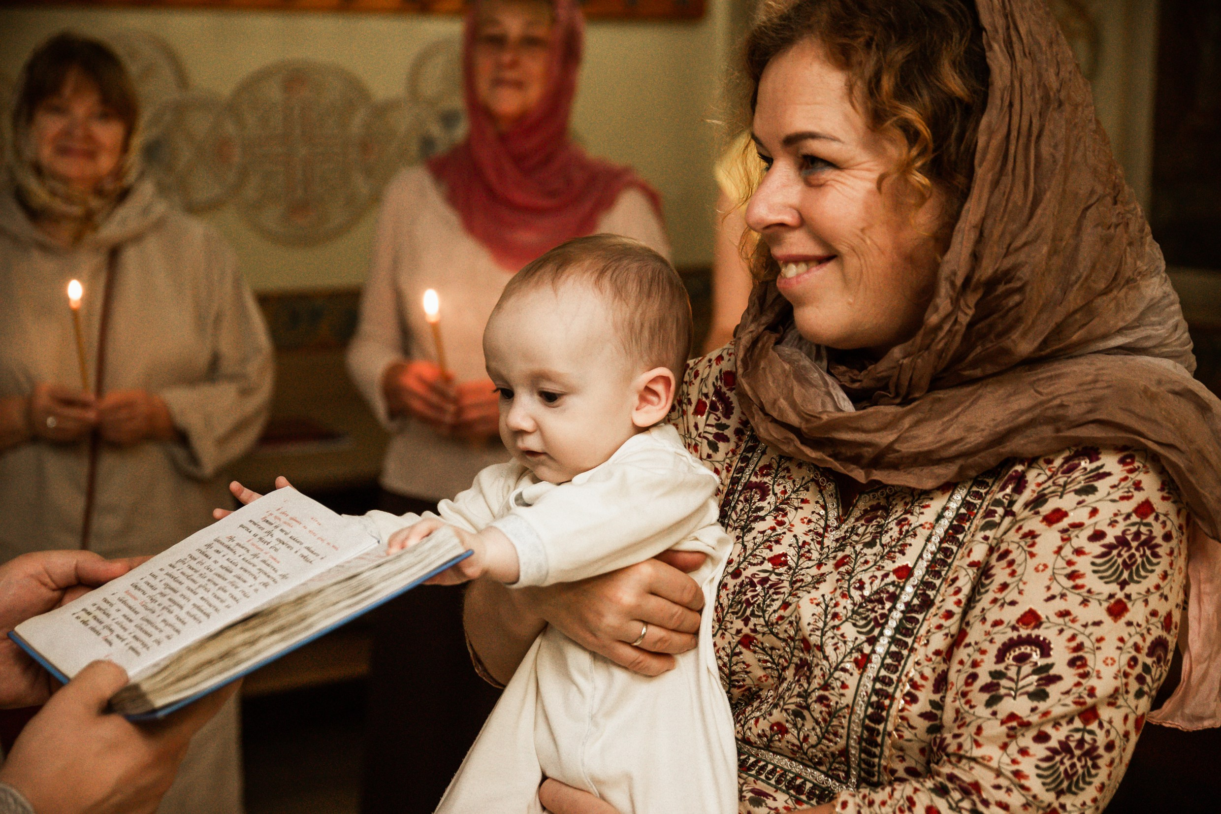 Фотосъёмка таинства крещения. Фотограф на крестины. GagarinProArt