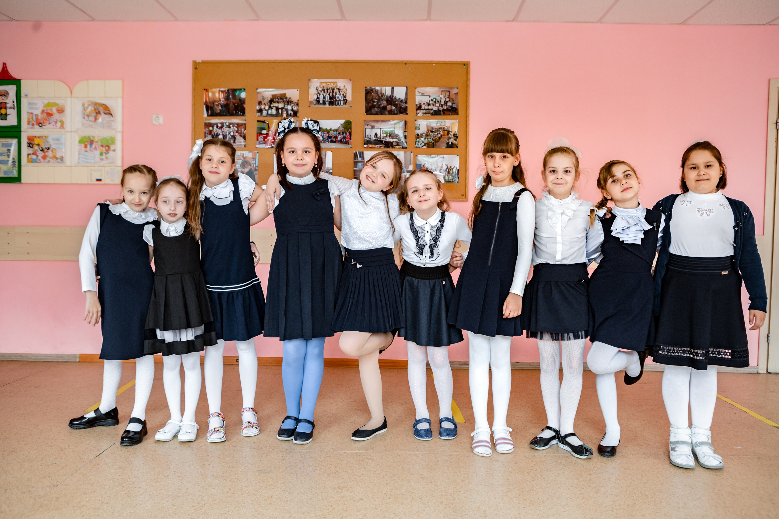 Репортаж в школе на 1 сентября. GagarinProArt