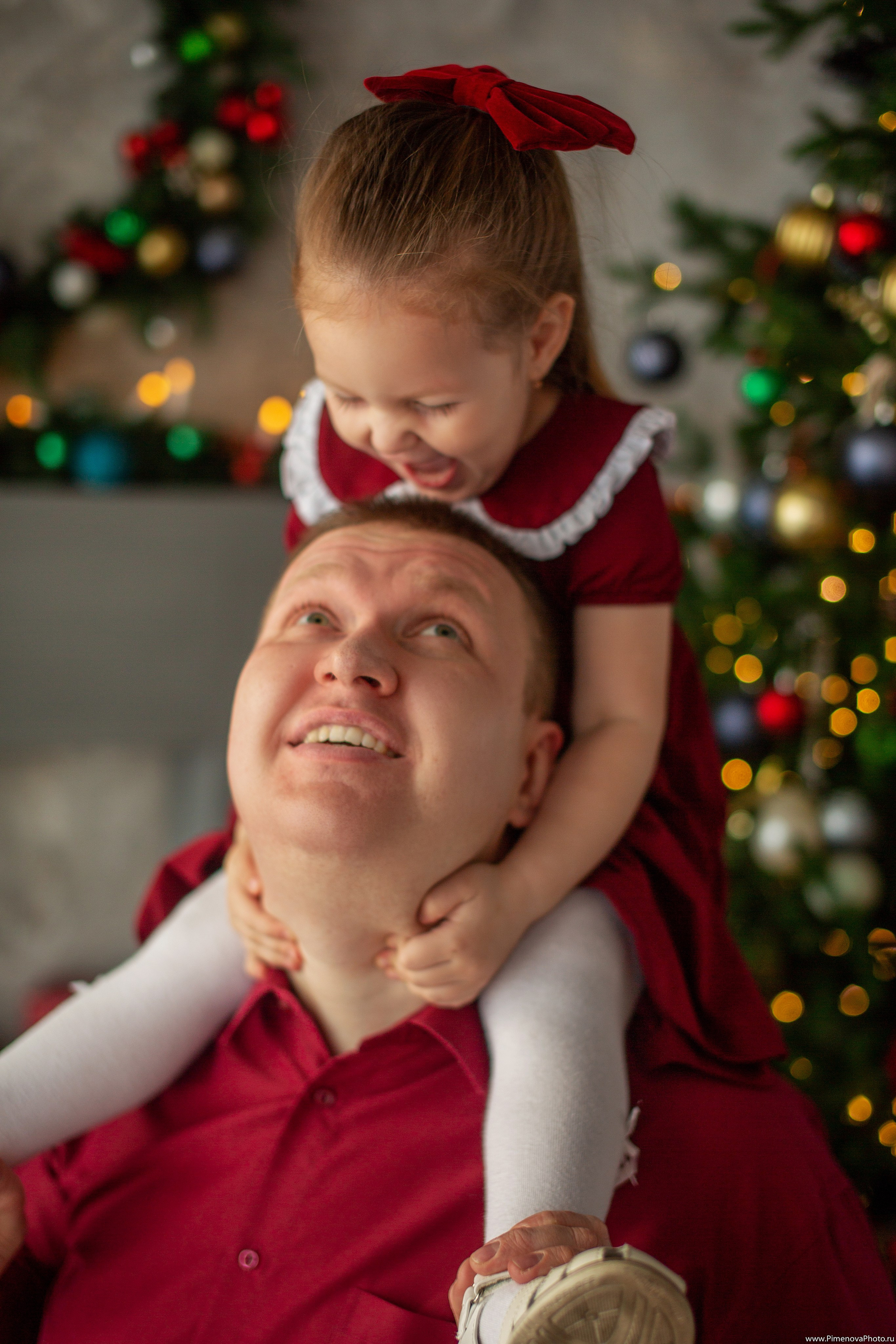 Новогодняя сказка Есении, 2024. Семейный и детский фотограф в Петрозаводске