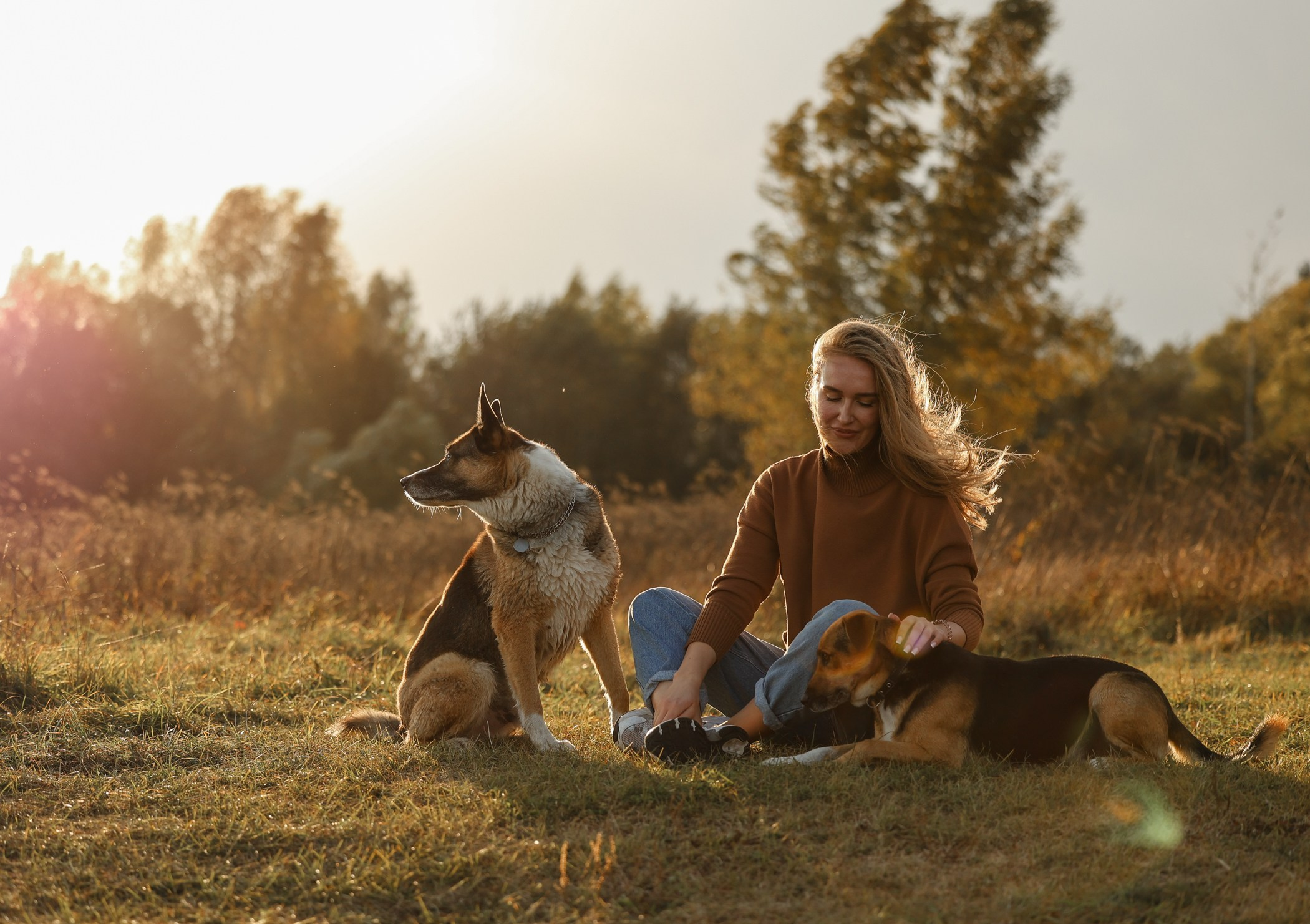 Прогулка на природе. Фотограф-анималист Полина Колкова | Москва