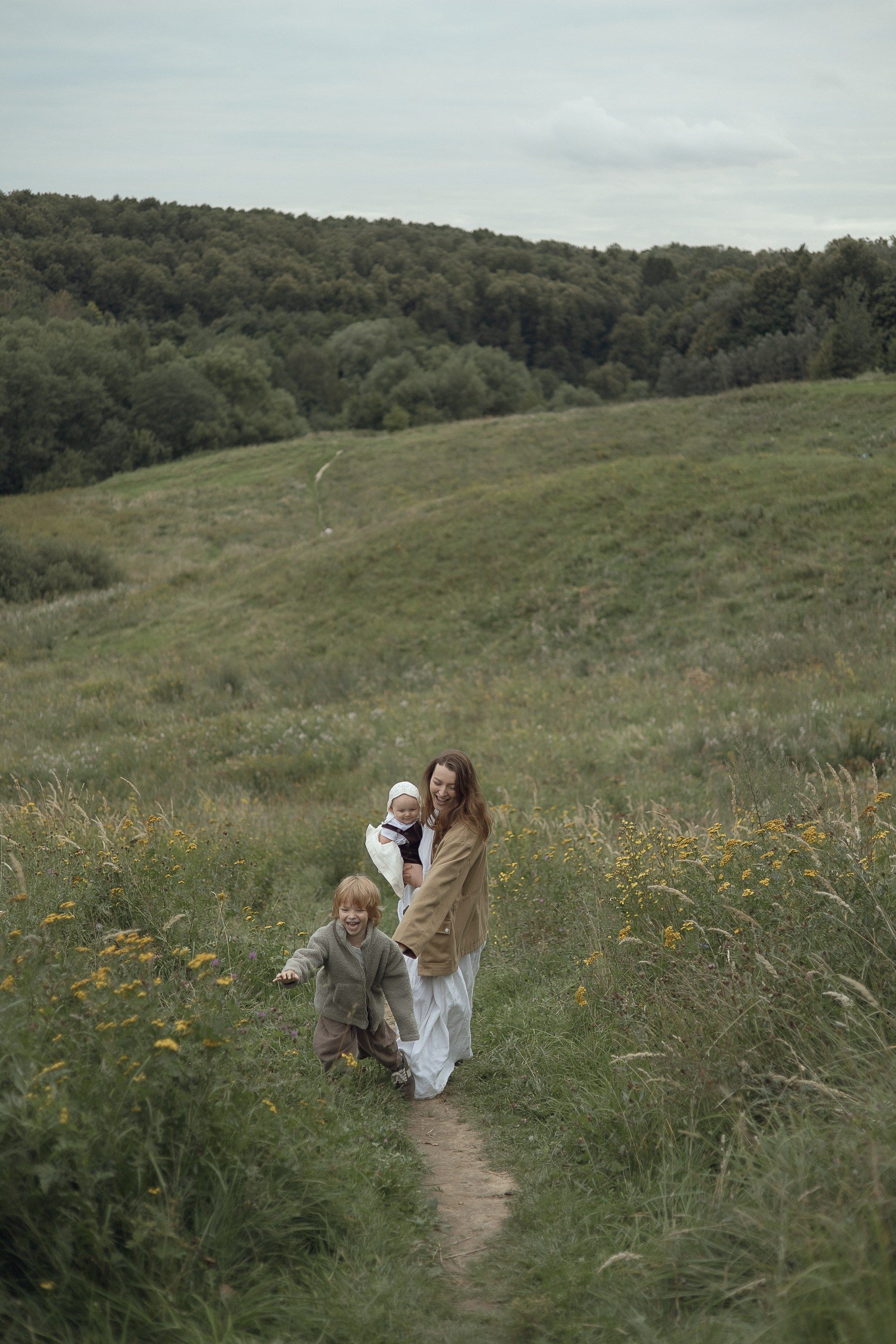 Илья и Машуля. Семейный фотограф в Москве Анастасия Марти