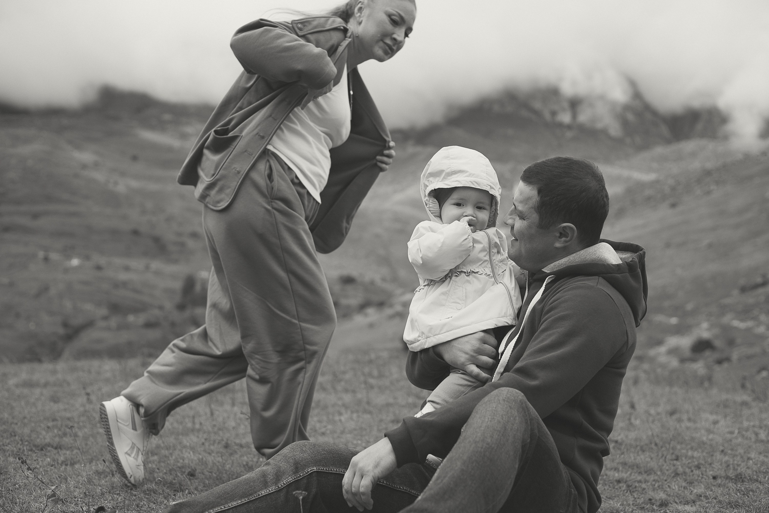 Семейная съемка в горах. Семейный фотограф в Москве Анастасия Марти
