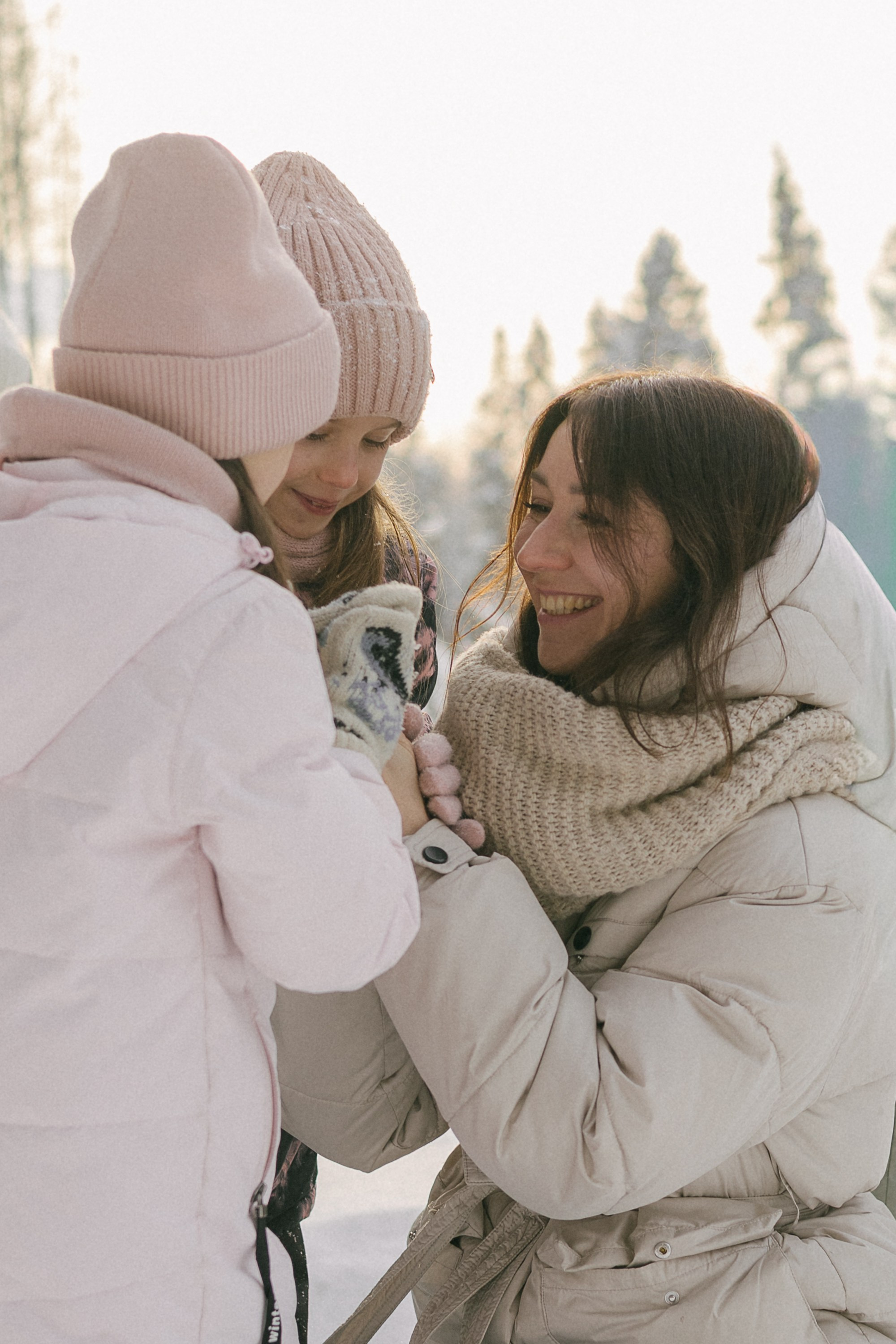 Теплые эмоции Холодной зимы. Семейный фотограф в Москве Анастасия Марти
