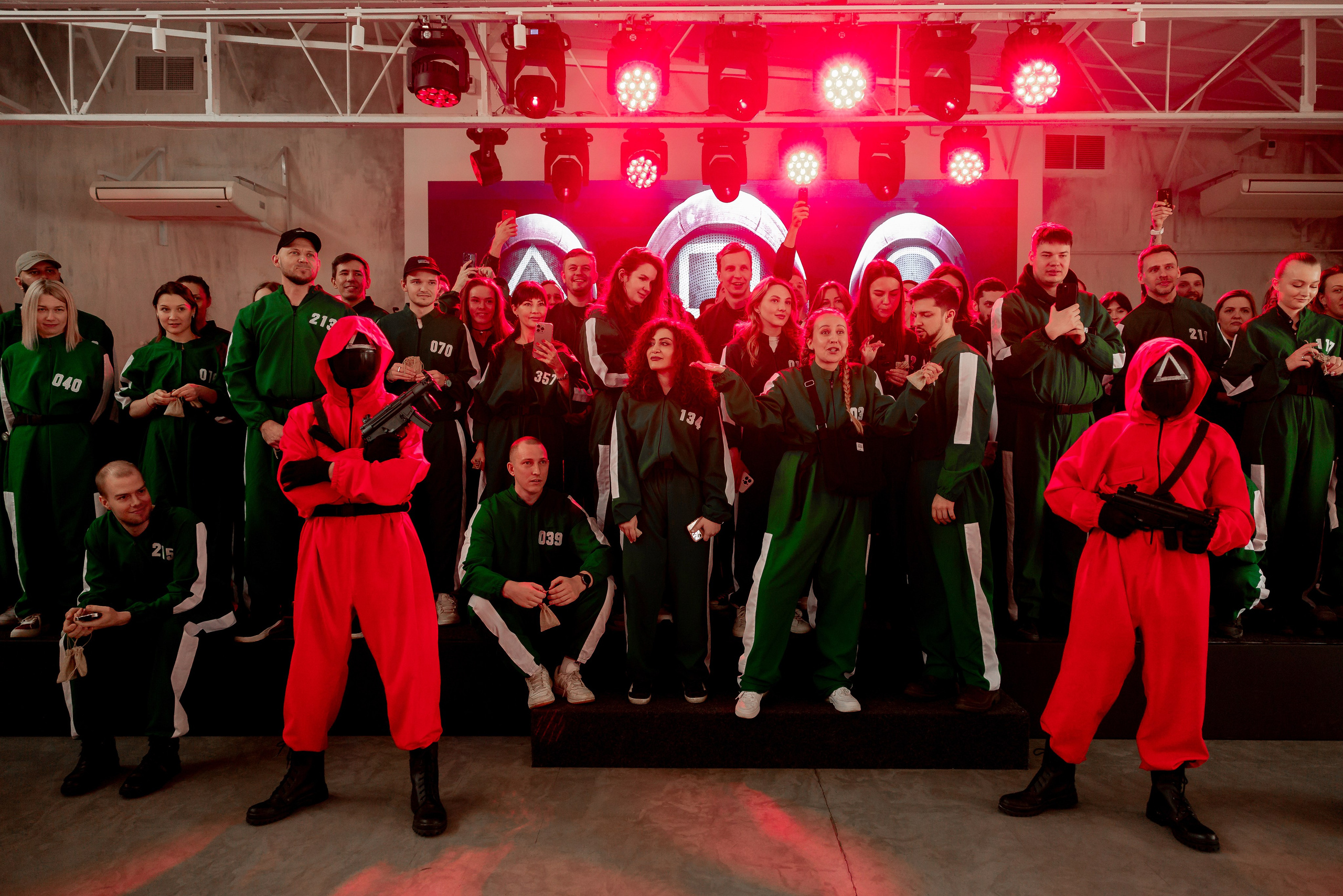 Игра в Кальмара. Свадебный и контент фотограф в Москве — Юлия Барно (Баранова)