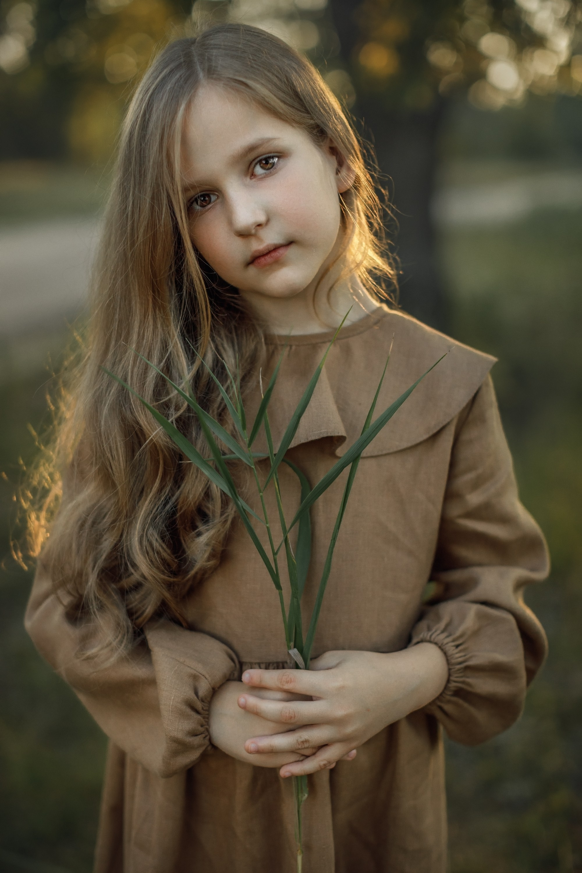 детский портрет, фото ребенка на природе, детская фотосессия, красивая детская фотография