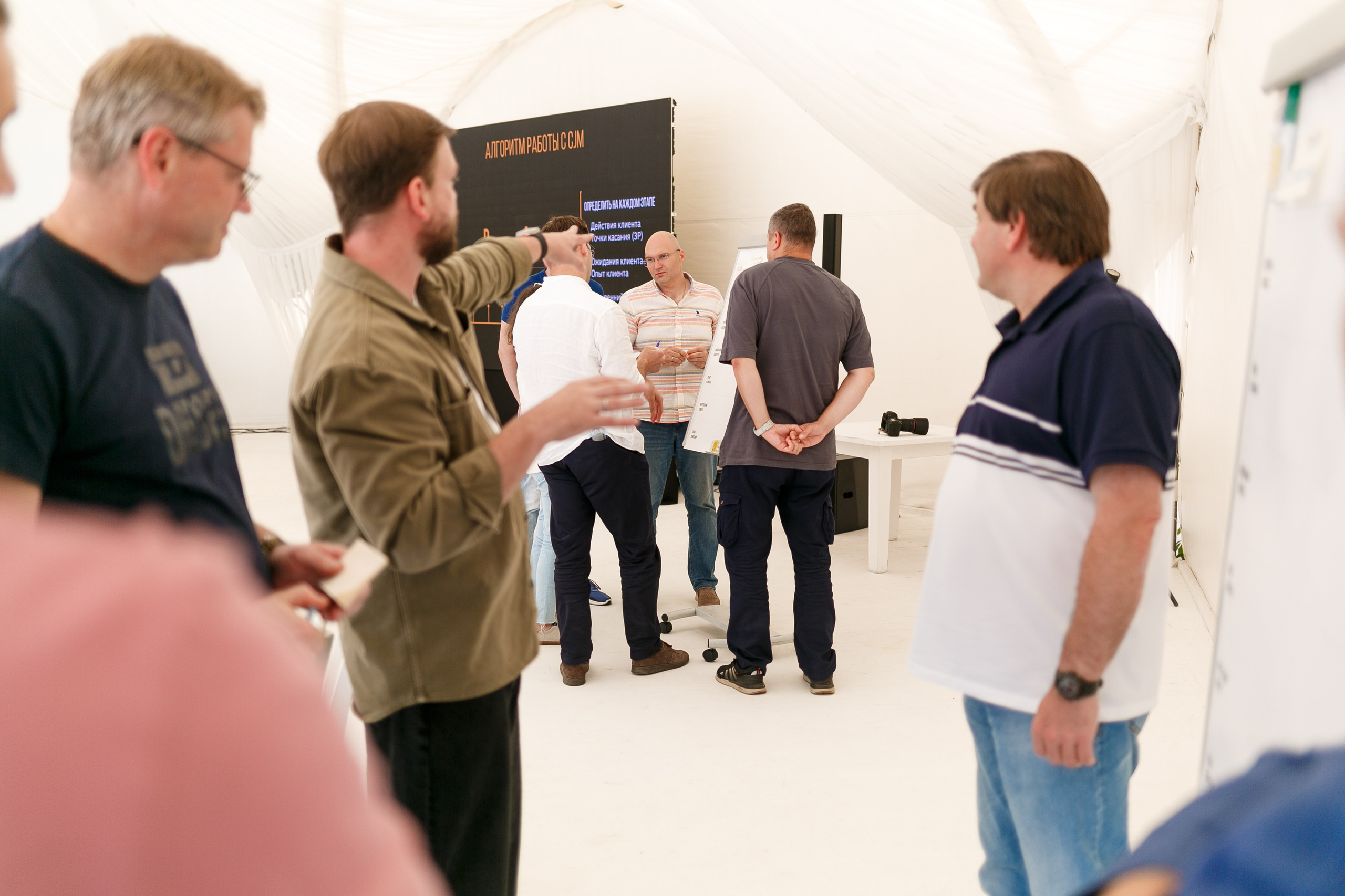 Выездной коучинг на берегу Строгинской поймы. Репортажный фотограф Борис Геер