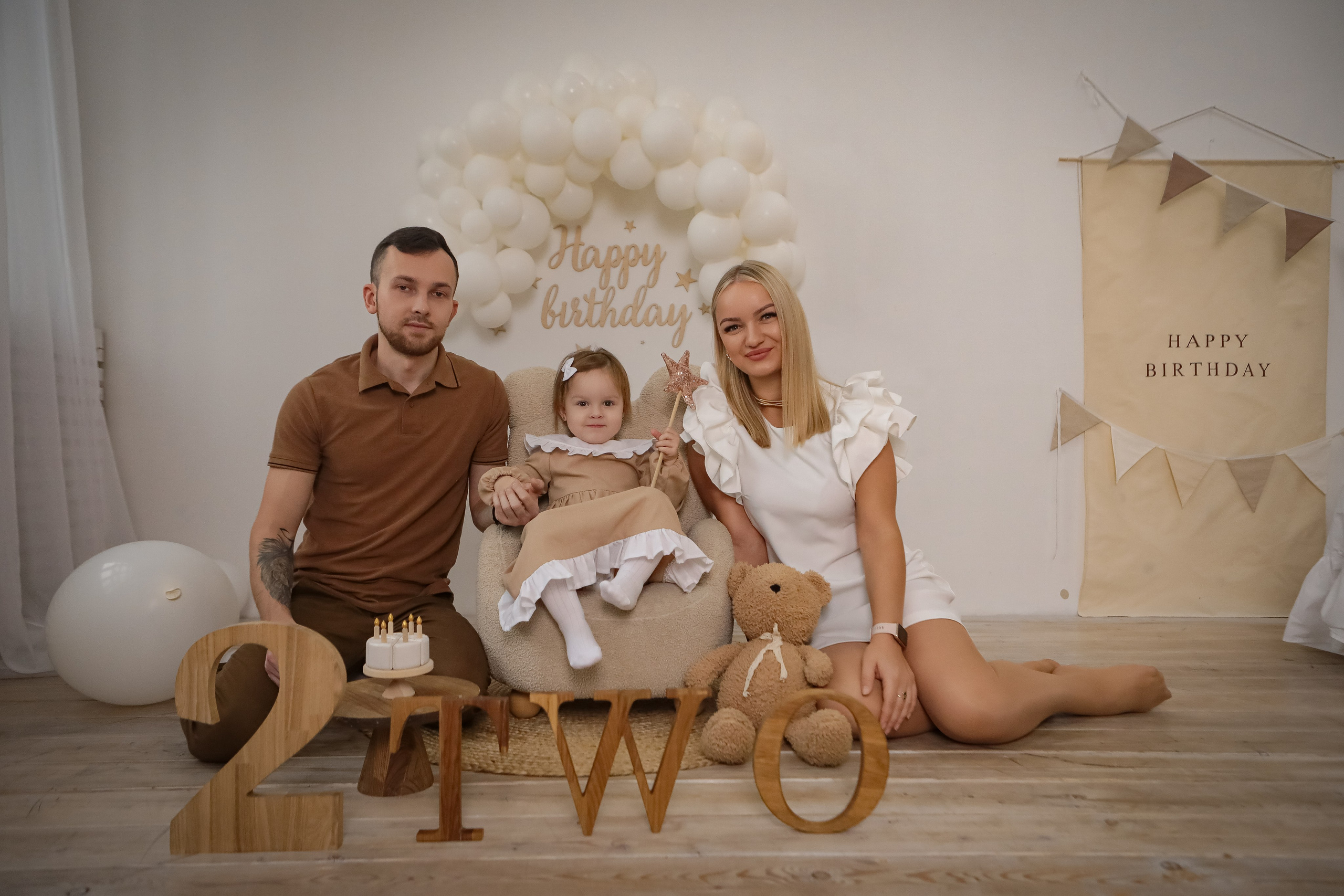 2 годика Алексине. Фотограф г. Хабаровск. Семейные и индивидуальные съёмки