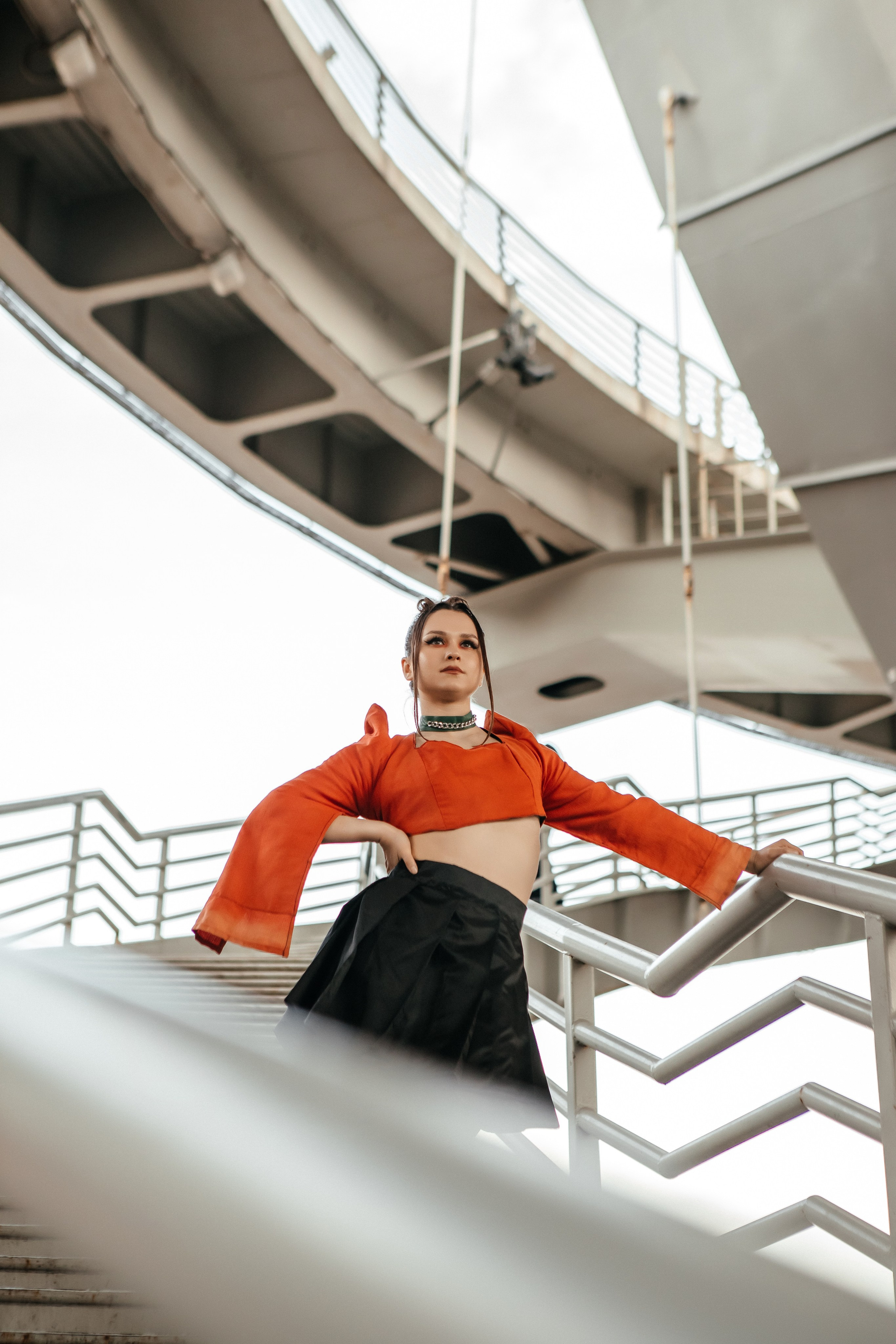 Анна — мост Бетанкура. Elena Sova — семейный и женский фотограф в Санкт-Петербурге