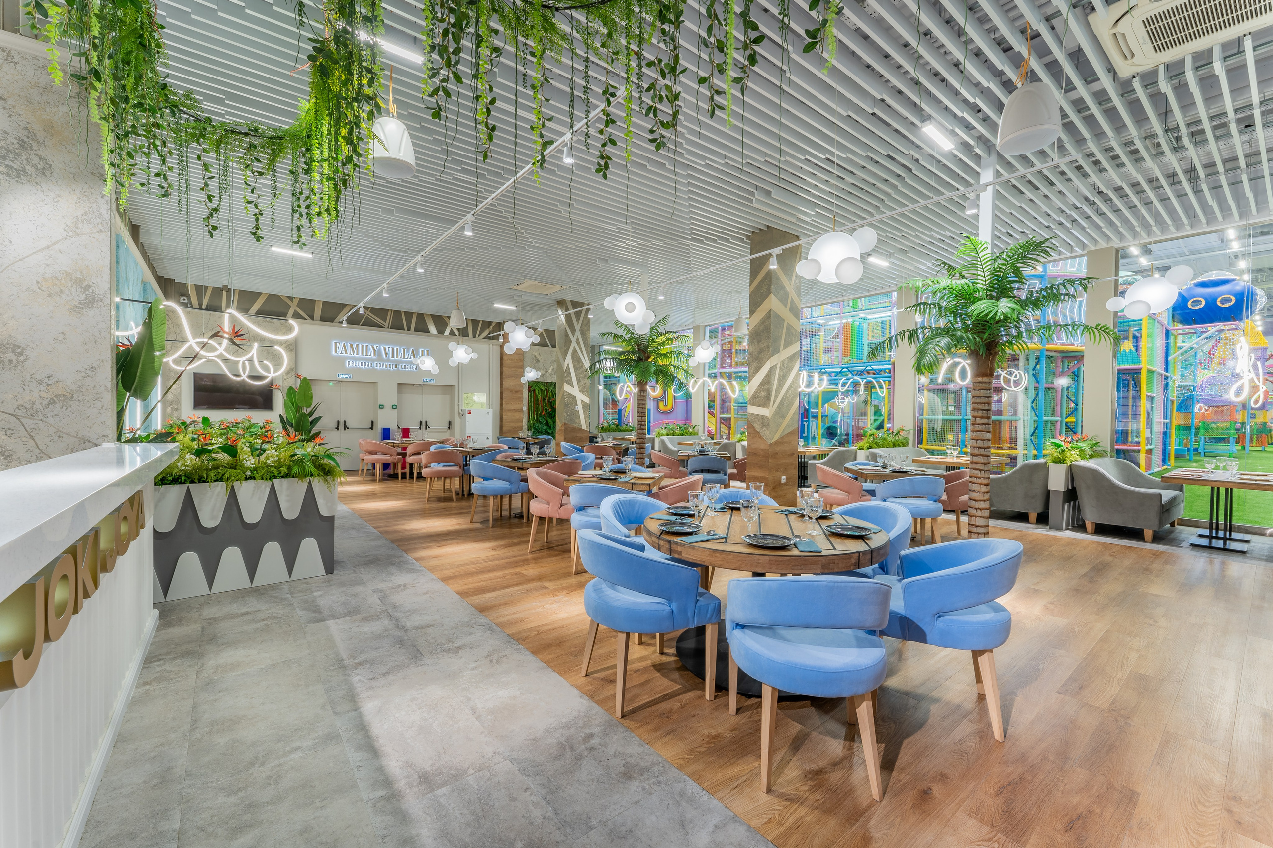 Парк развлечений Joki Joya Лефортово. Интерьерный фотограф Александра Солдатова