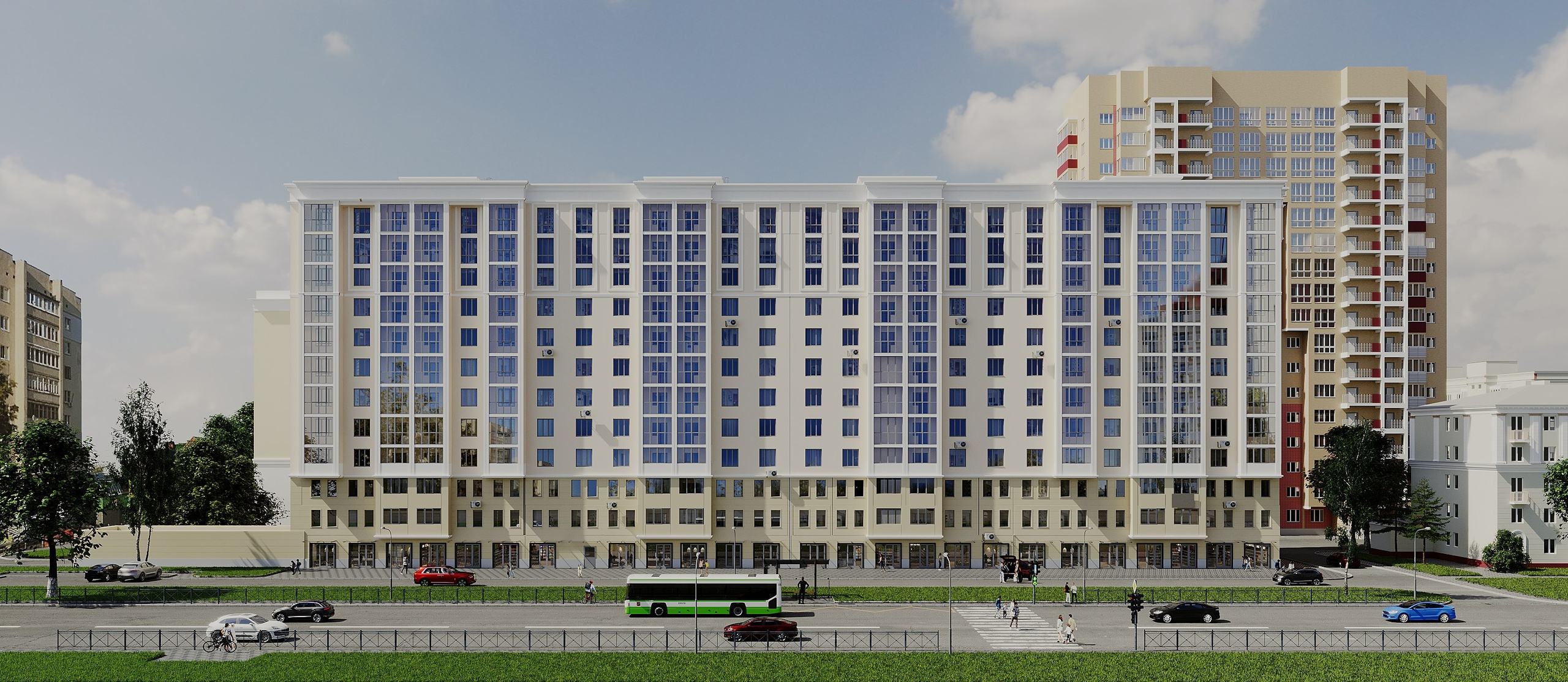 ЖК ИЮЛЬ Н.НОВГОРОД. 3D Художник| Дизайнер | Борисова Дарья