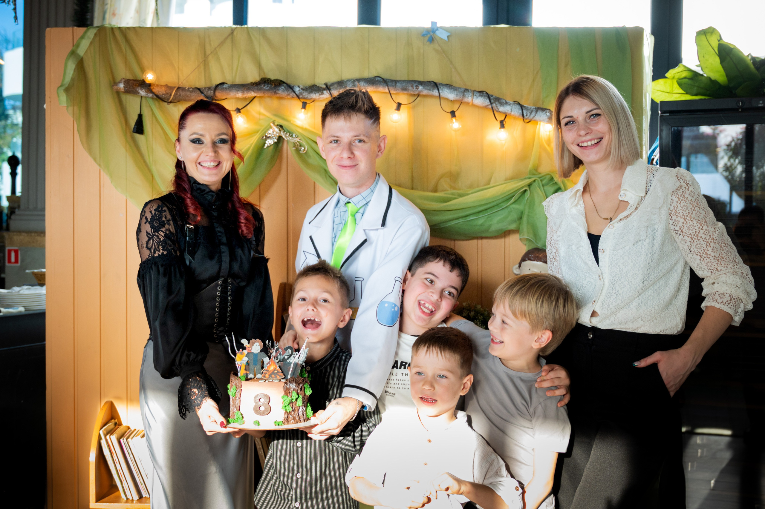 День рождения 8 лет. Фотографирую счастливых людей в Сочи