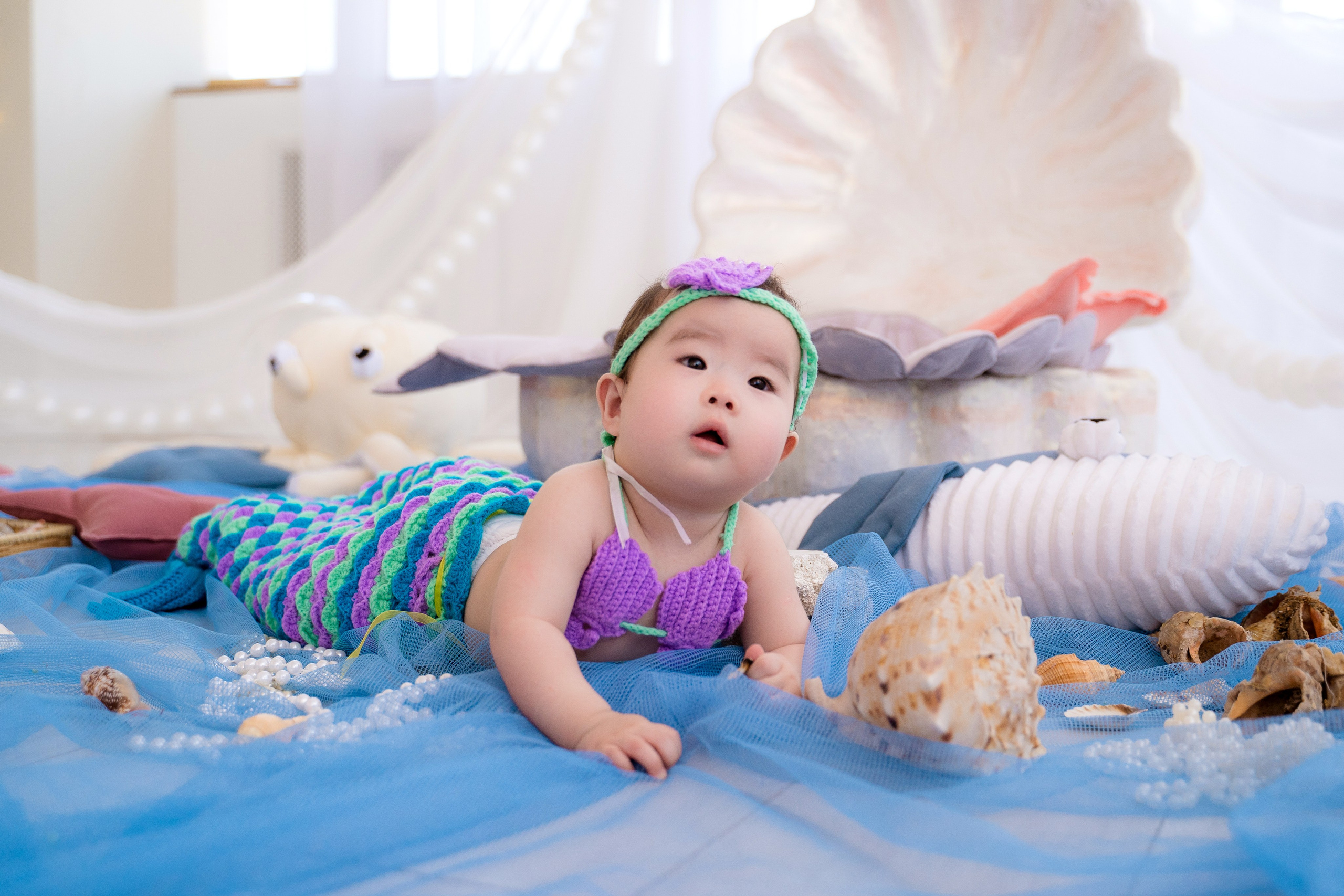 Русалочка. Фотостудия Малина в городе Улан-Удэ. Фотограф Ирина Жарникова