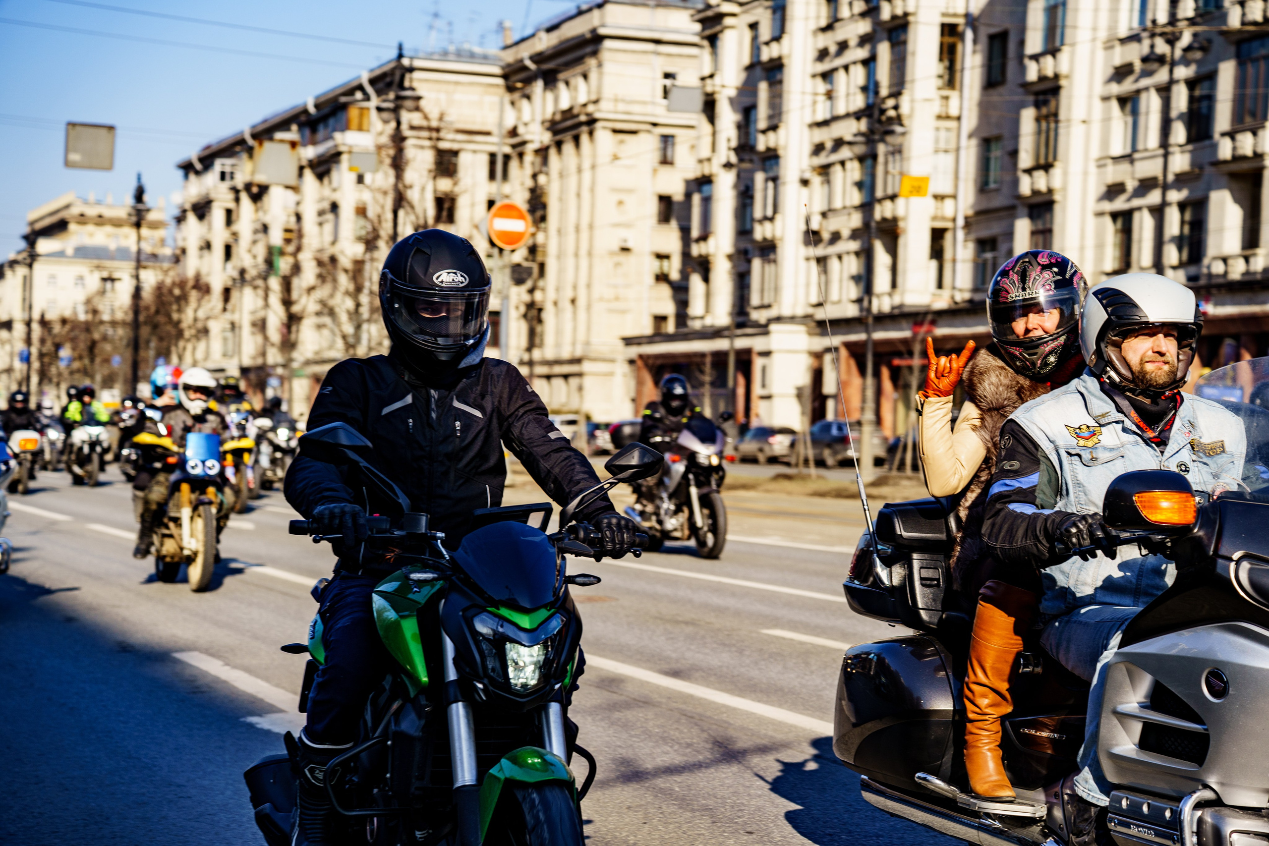 Прохват мотоклуба Norman Riders ч.1. Концертный и репортажный фотограф в Санкт-Петербурге Слава Пахомов