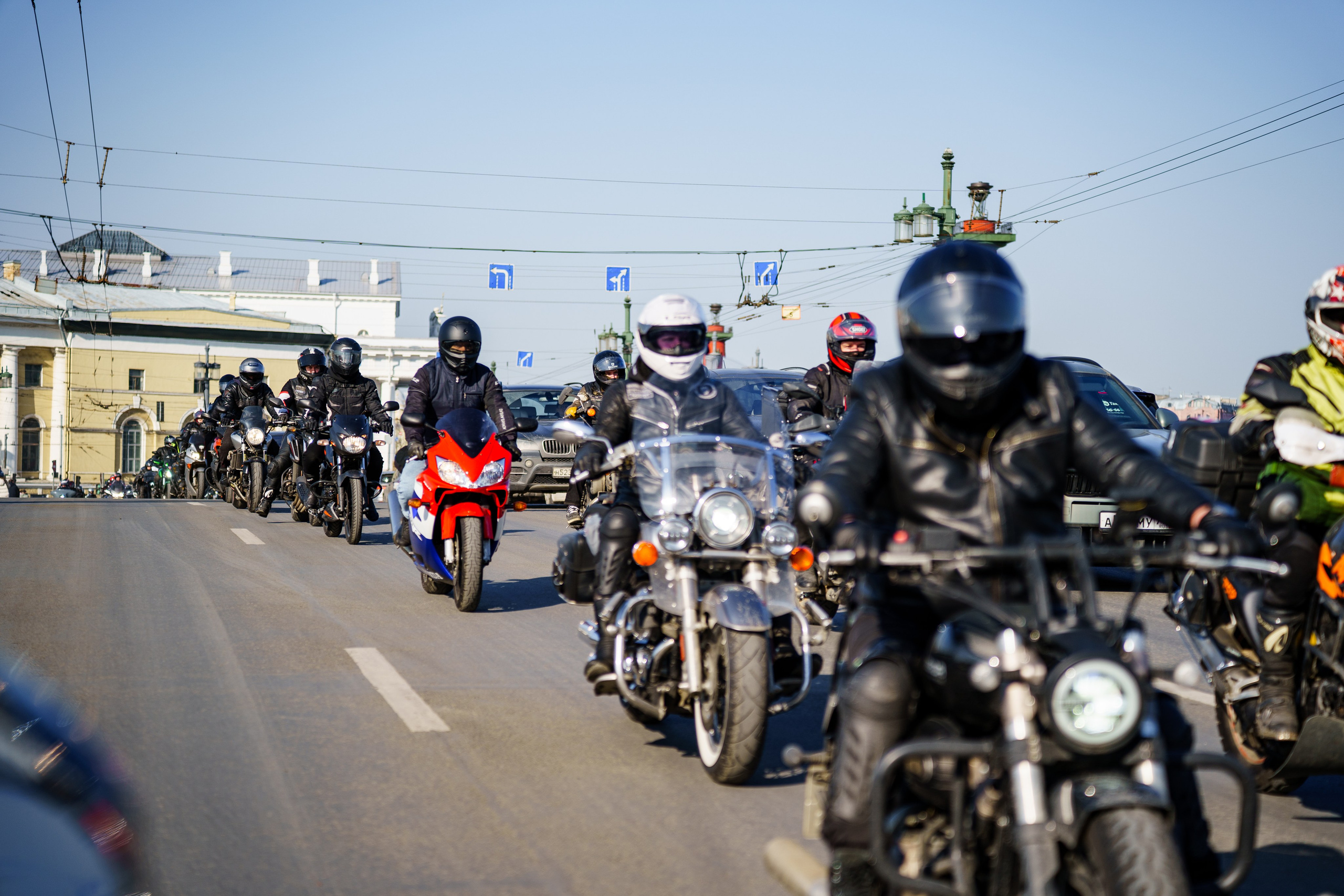 Прохват мотоклуба Norman Riders ч.1. Концертный и репортажный фотограф в Санкт-Петербурге Слава Пахомов