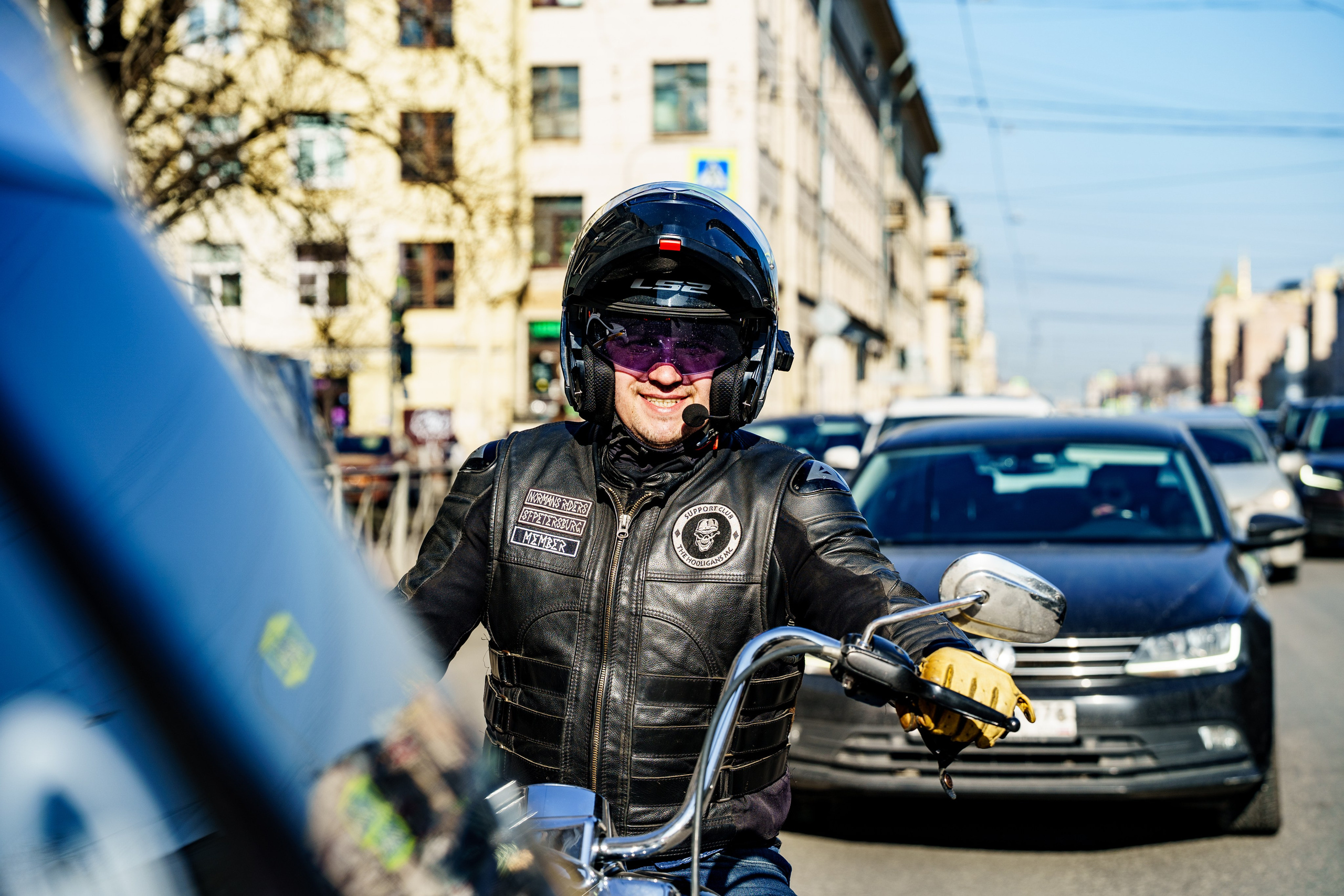 Прохват мотоклуба Norman Riders ч.1. Концертный и репортажный фотограф в Санкт-Петербурге Слава Пахомов