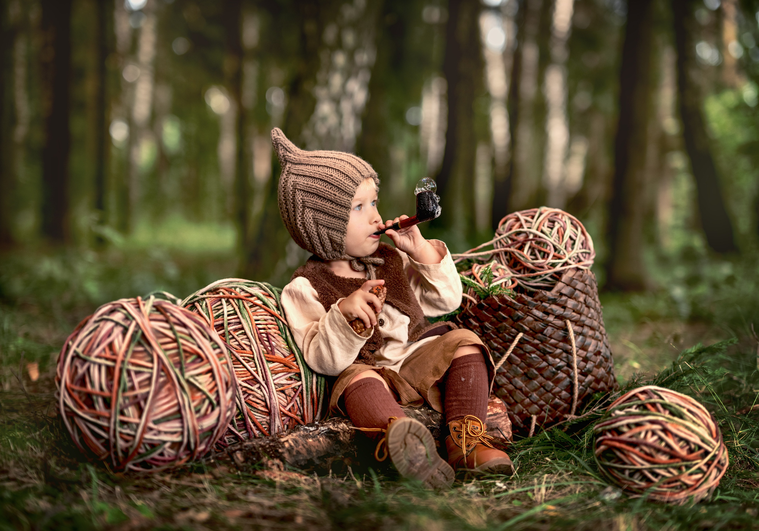 Стилизованные съёмки. Каминская Екатерина. Семейный и детский фотограф в Москве