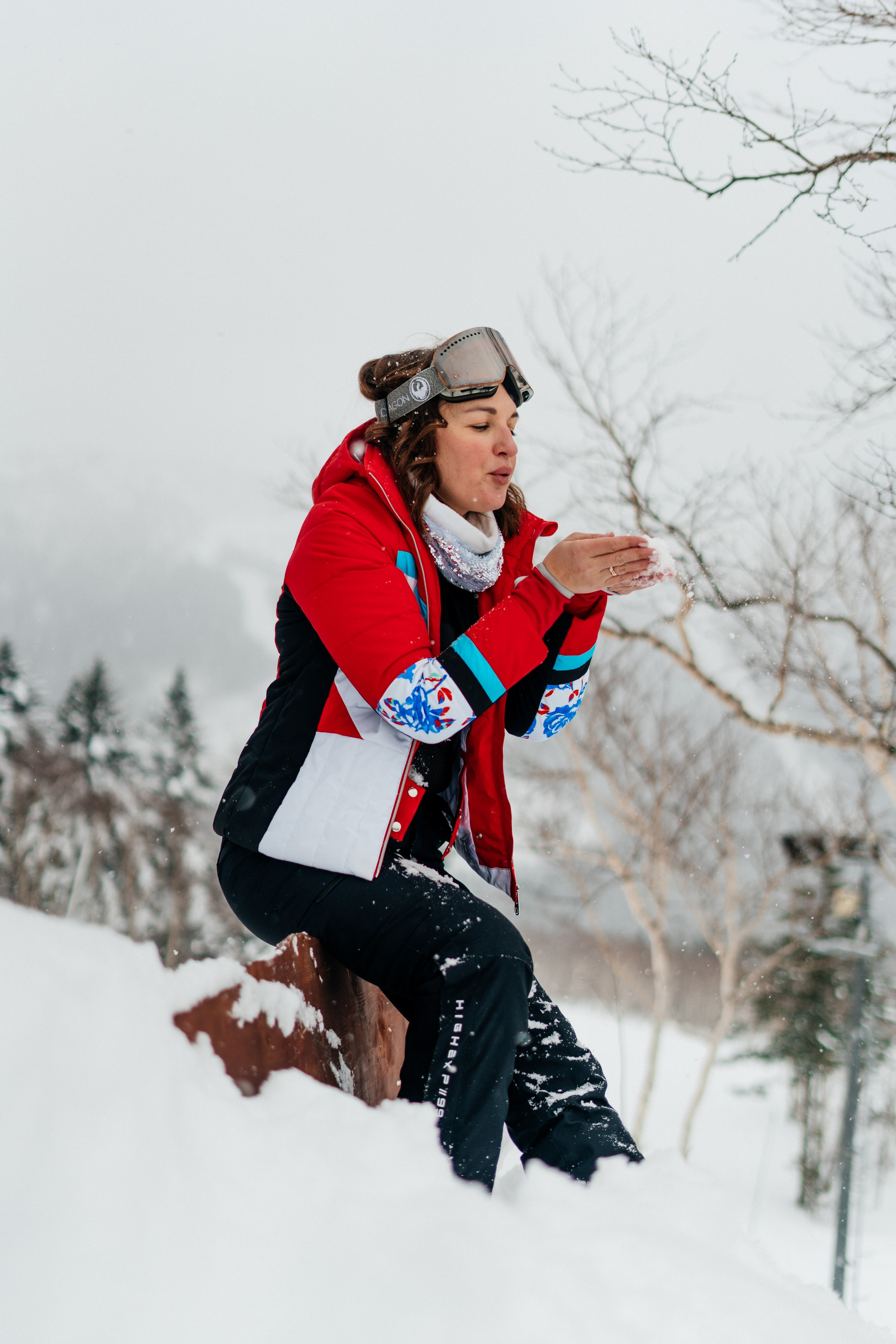 Лыжницы против сноубордисток. Фотограф сахалин