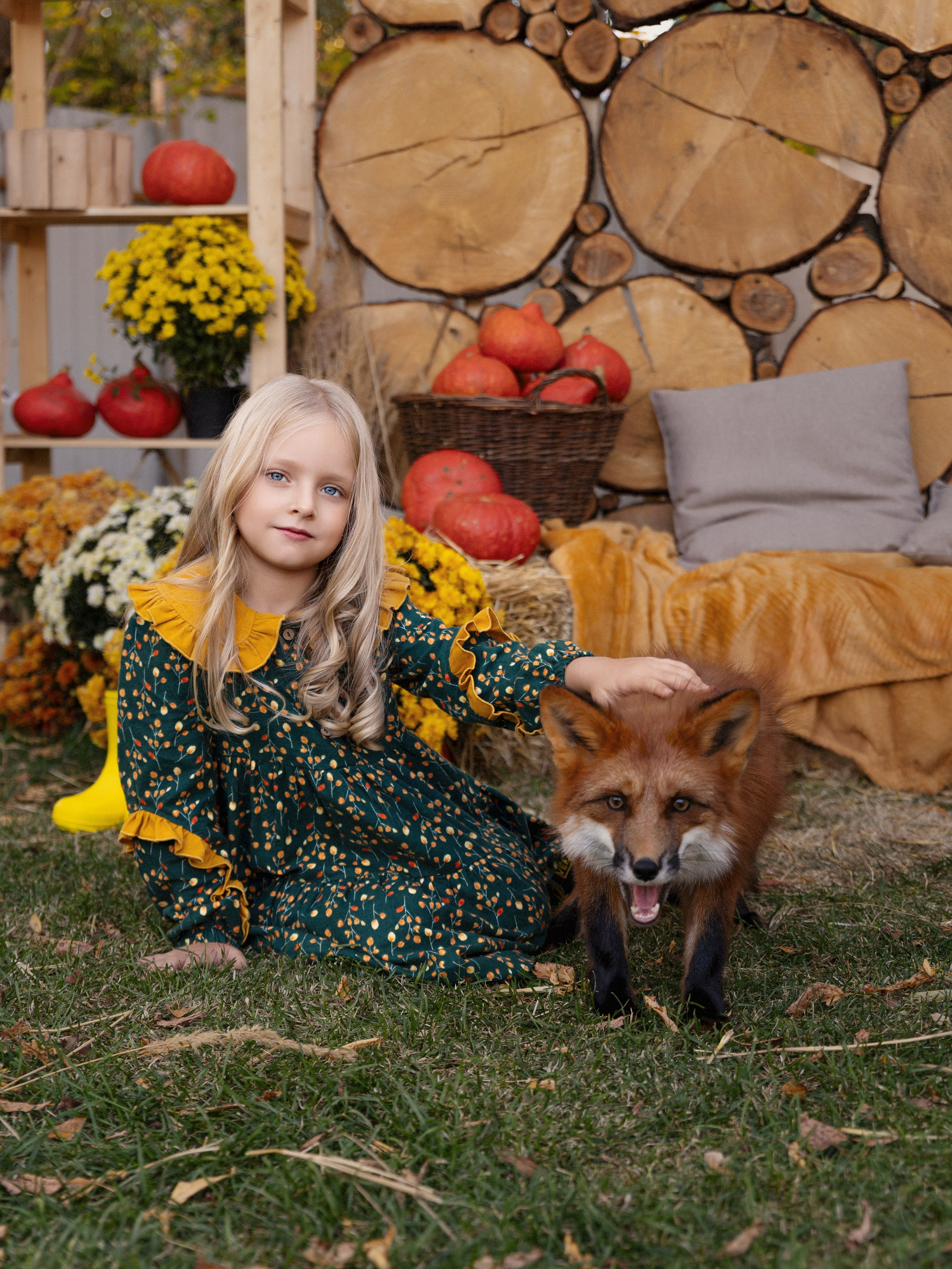 Детская фотосессия с животным. Трубинова Екатерина | Семейный фотограф | Москва