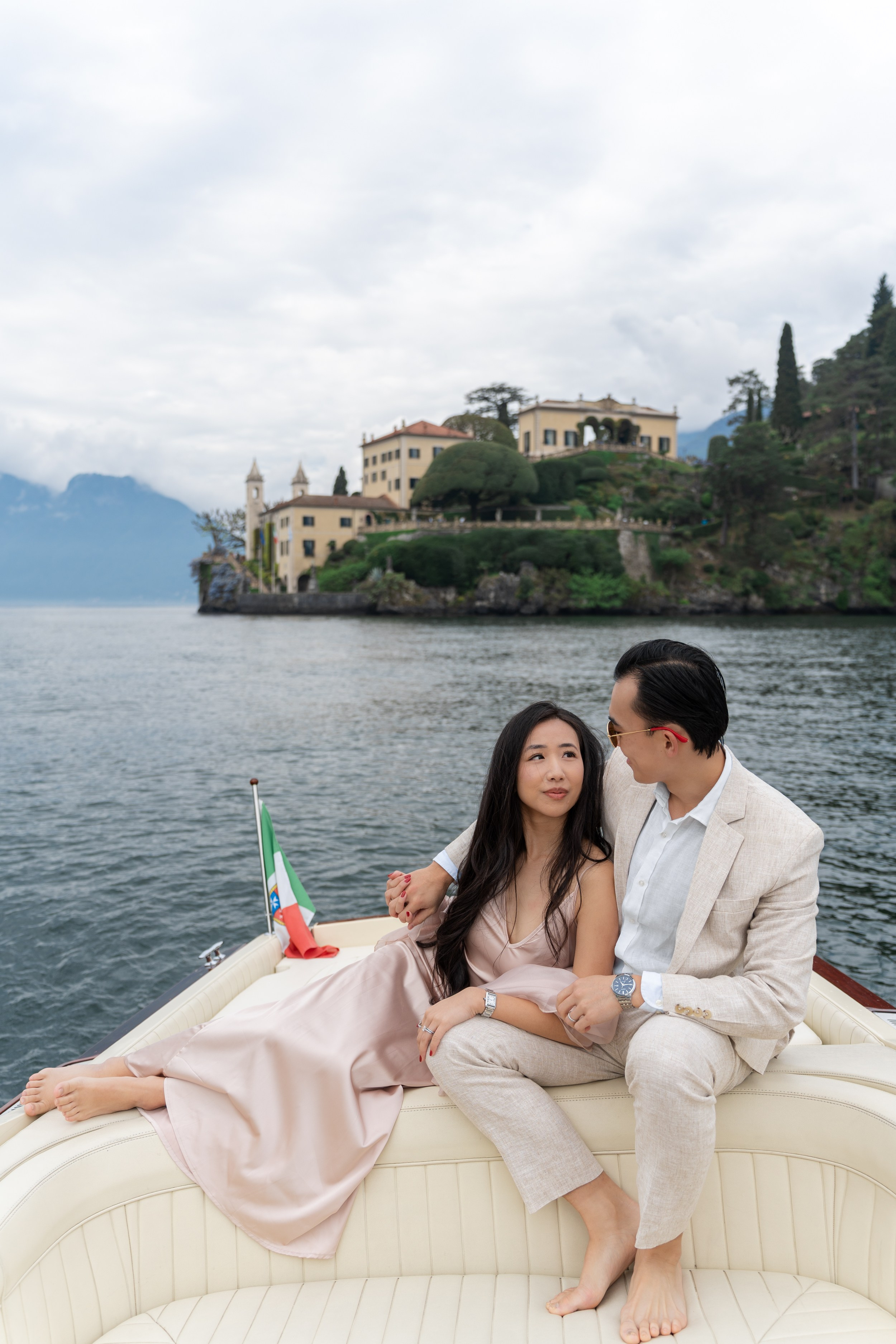 Kristen & husband. Maria Anistratova | Destination Photographer, Videographer & Drone Pilot — Lake Como