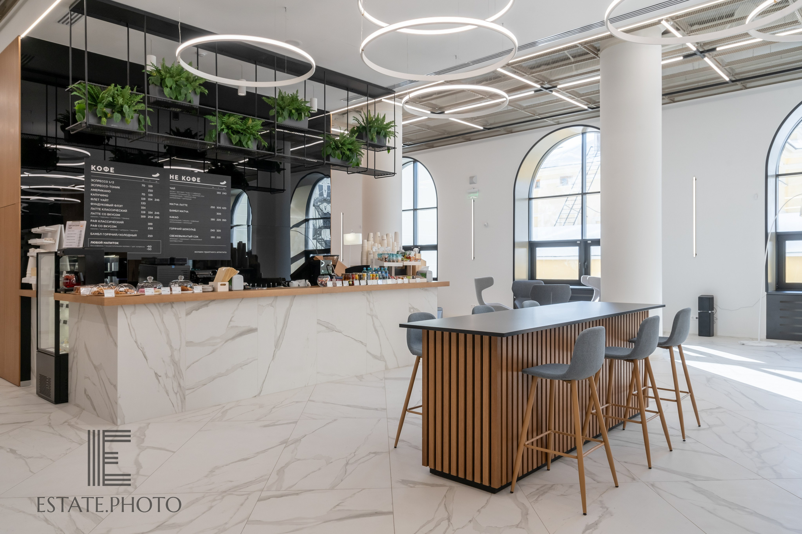 Кафе и рестораны. Интерьерный фотограф Москва Татьяна Казакова