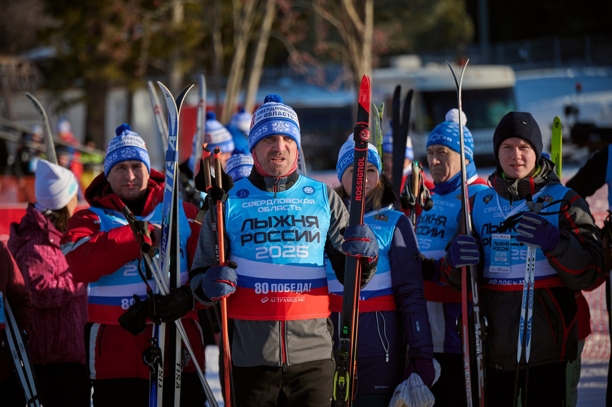 Лыжня России 2025. Мезенцев Евгений фотограф