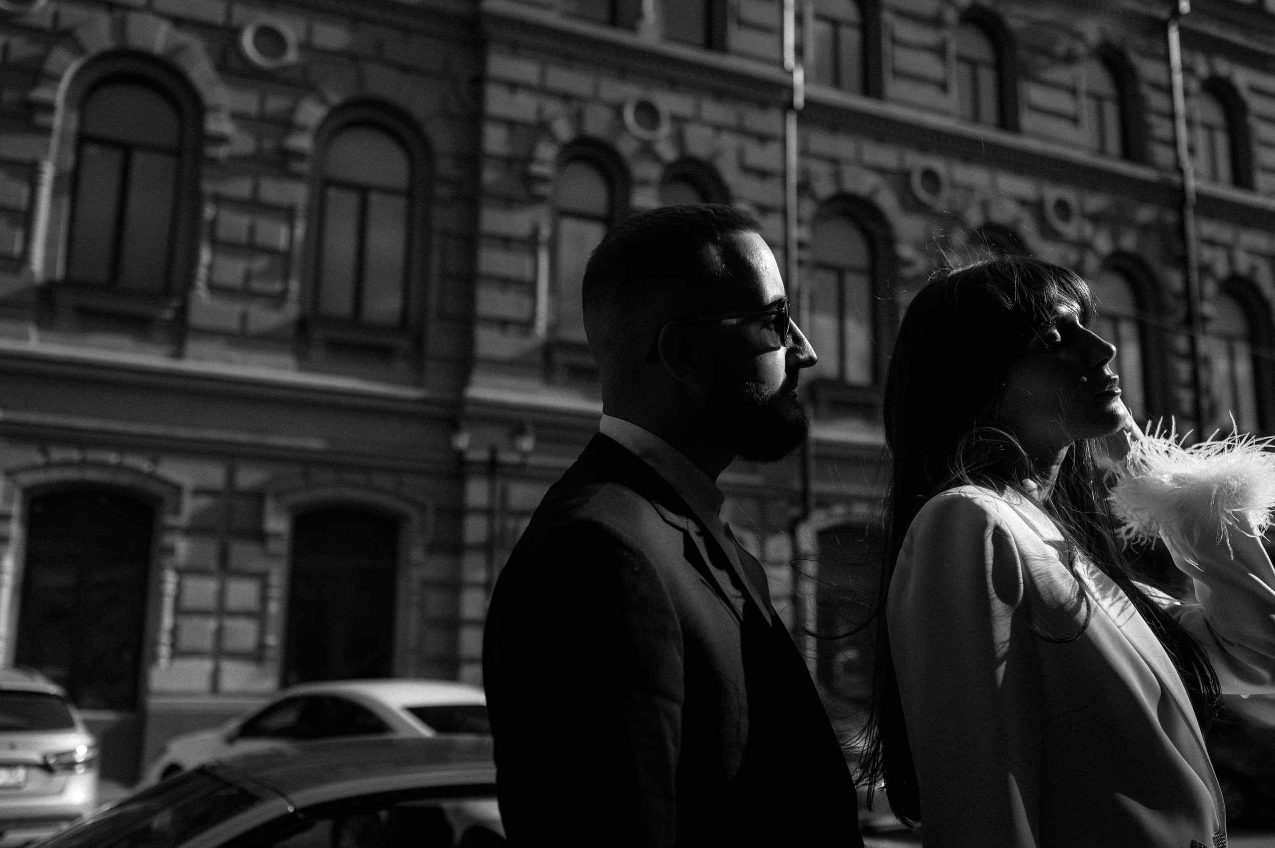 Astrakhan street wedding. Wedding photographer