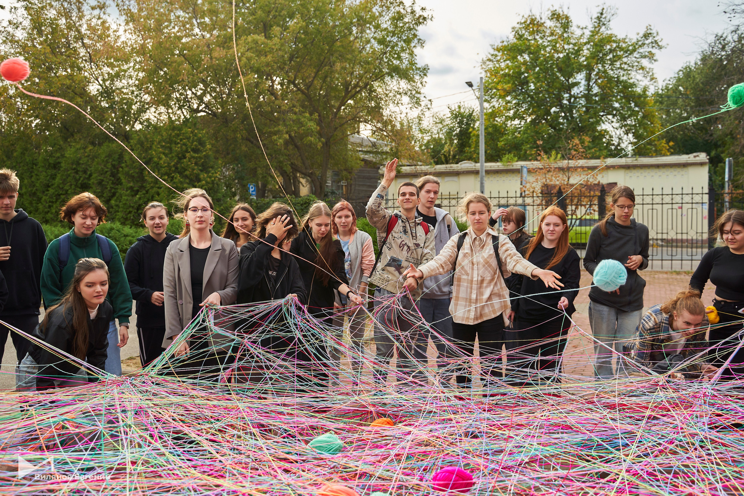 Мероприятие «Веревка» для первокурсников ННГАСУ. Репортажный фотограф Вилянов Евгений. Нижний Новгород