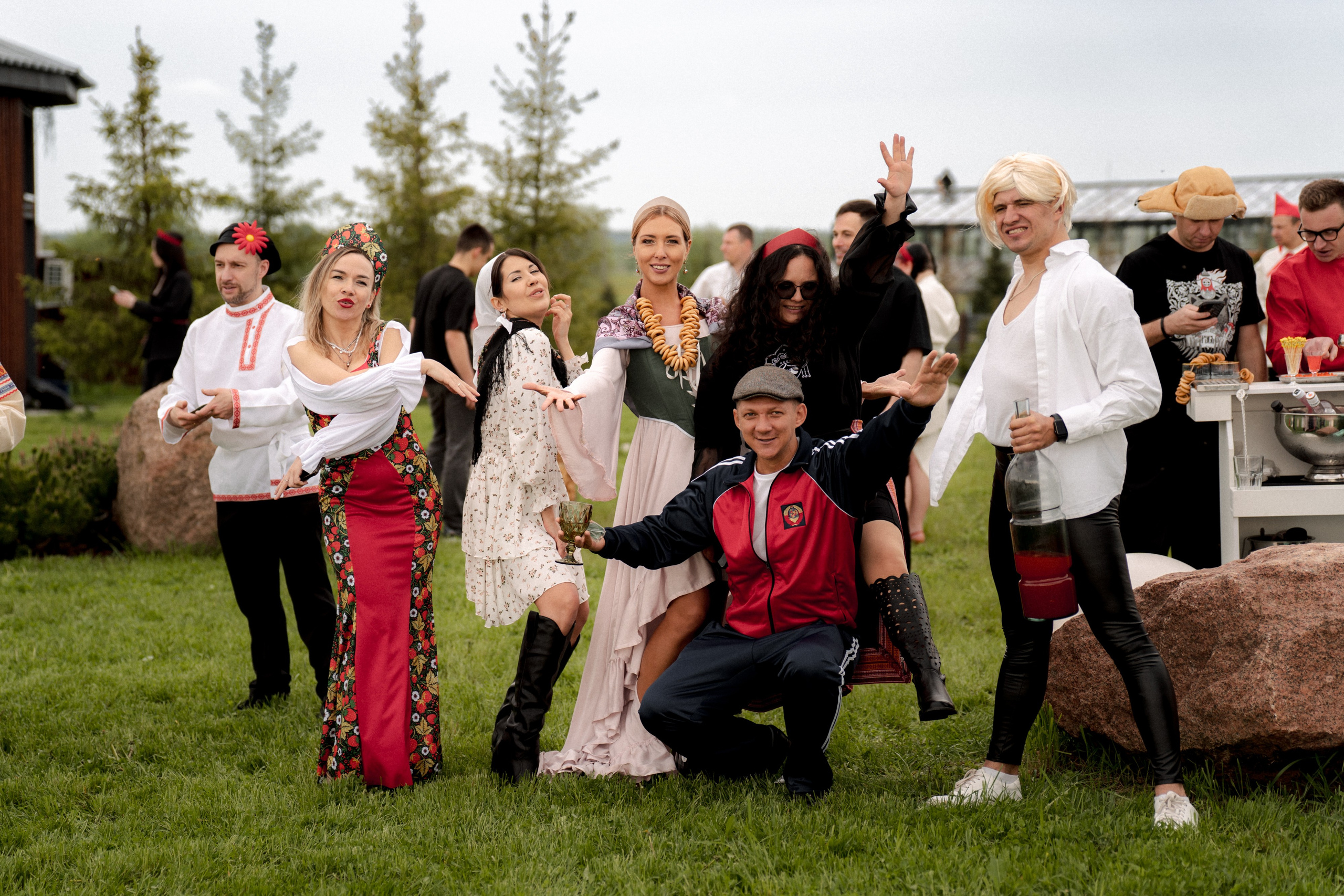 Birthday А-Ля-Русс. Свадебный фотограф Санкт-Петербург СПб