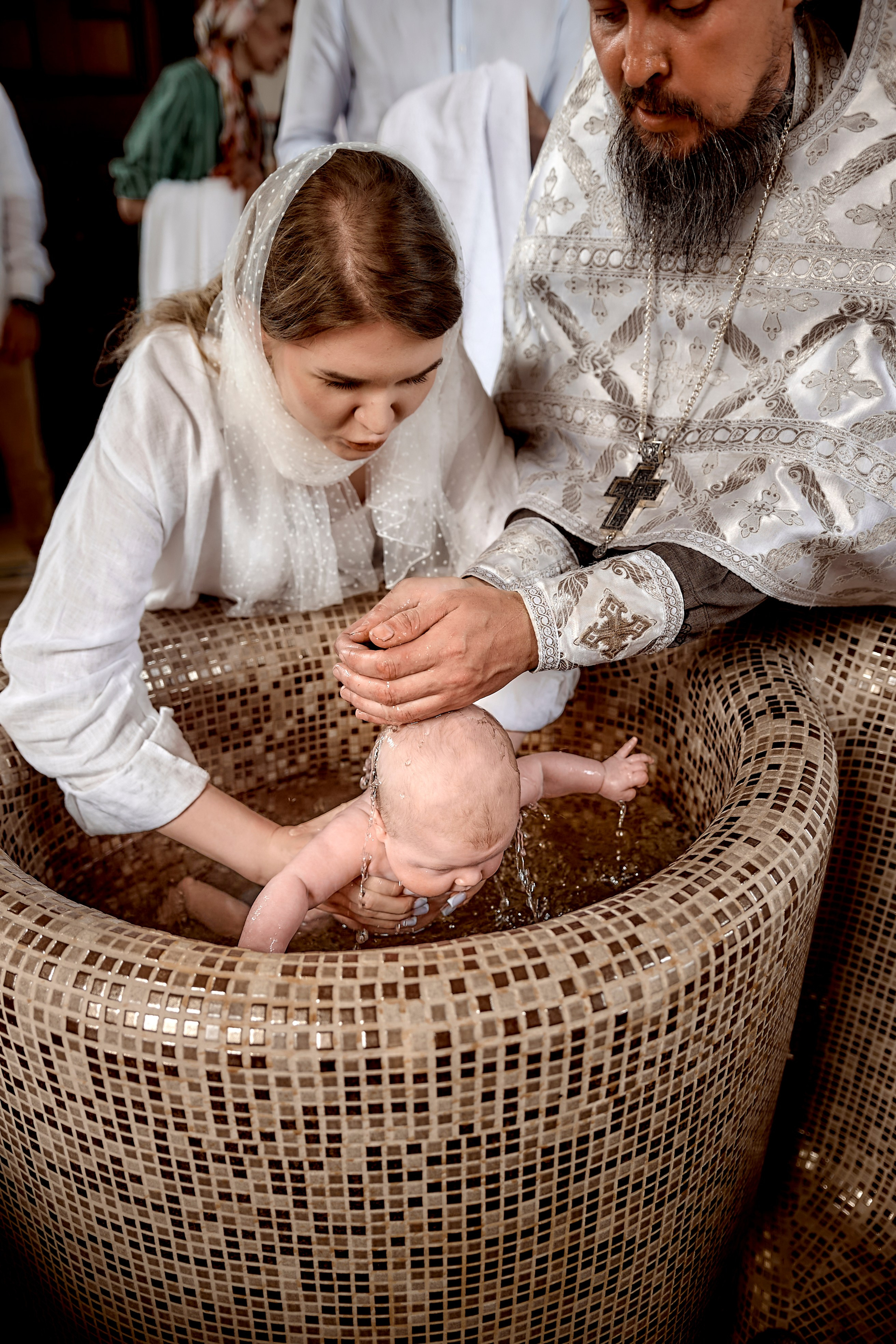 Таинство Крещения Евы. Фотограф на Крещение и Венчание в Одинцово