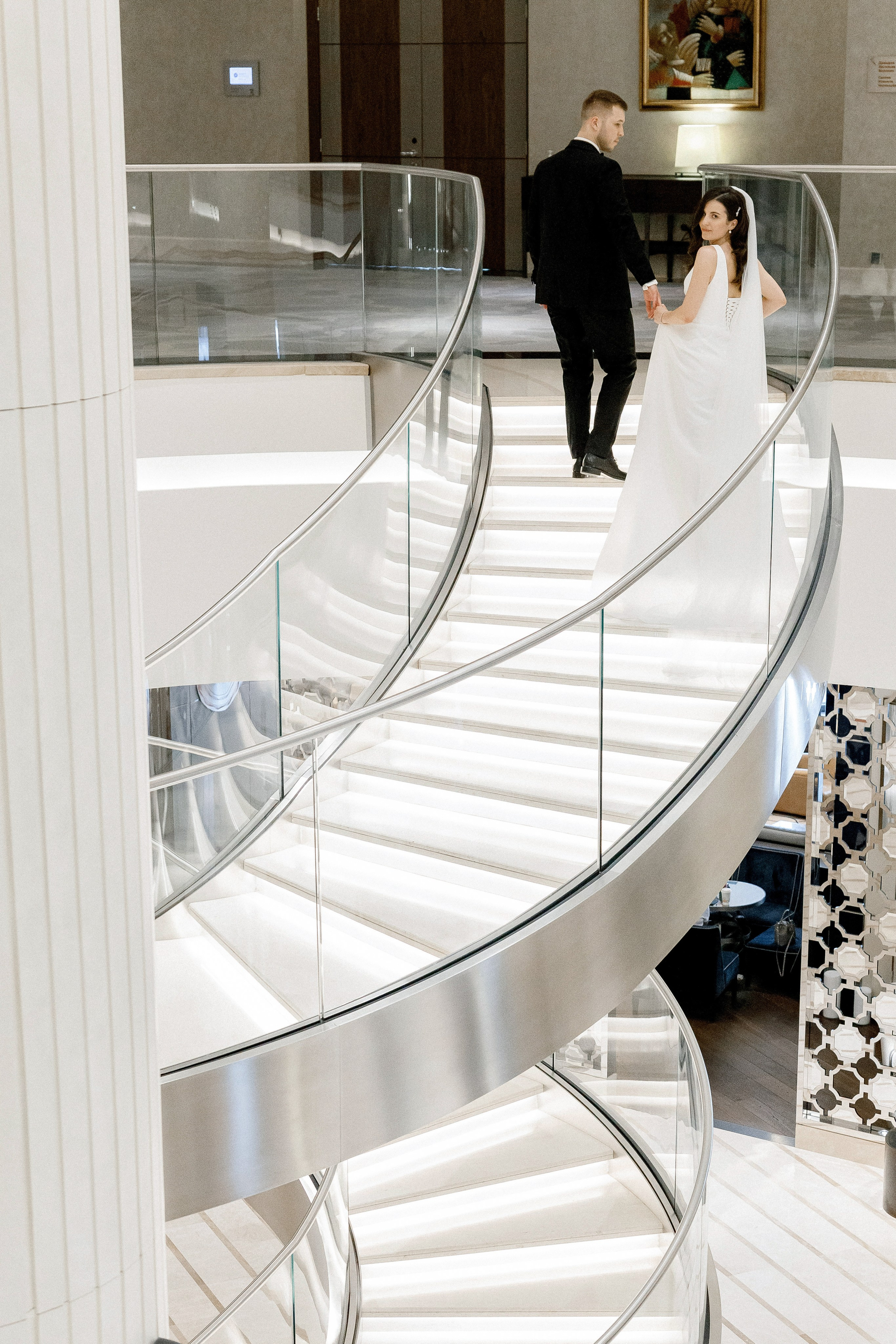 Свадебный ужин в Ресторане Michel на Красной Пресне. Свадебный фотограф в Москве и Санкт-Петербурге Денис Ходюков