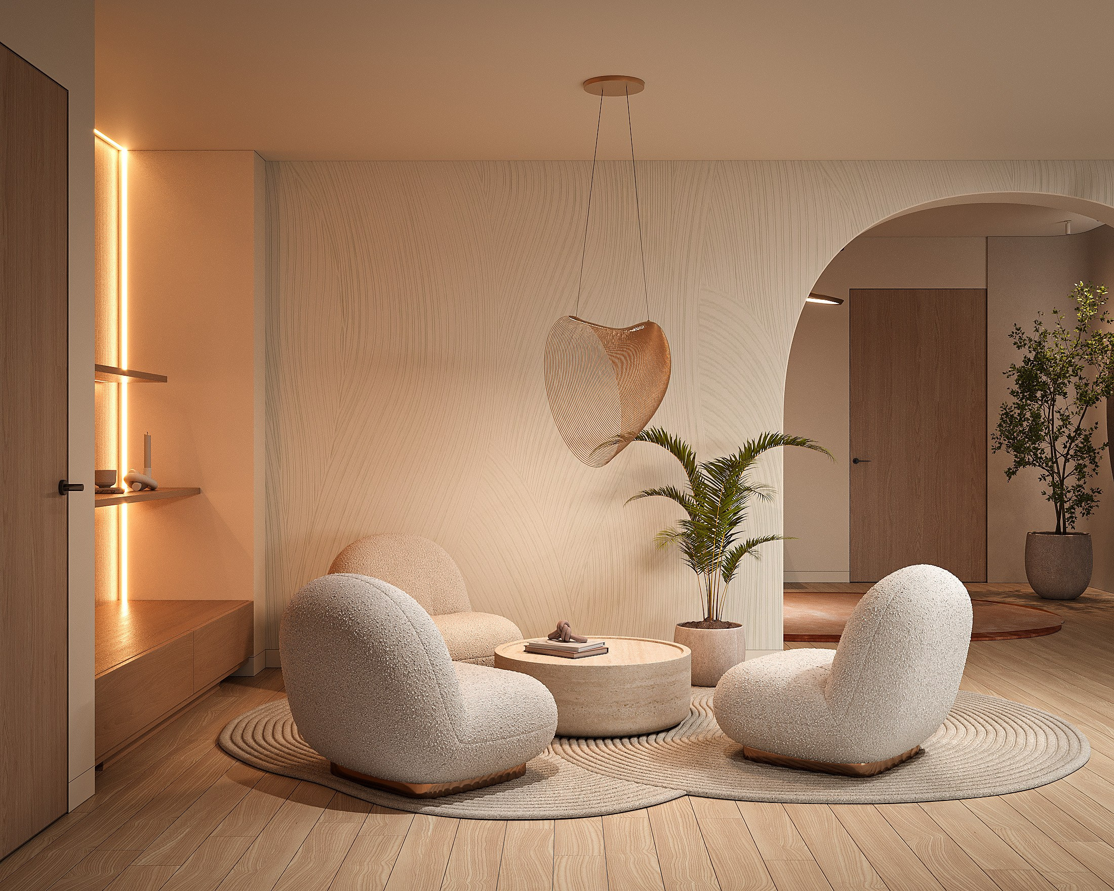 Квартира в Барселоне. Студия 3D визуализации