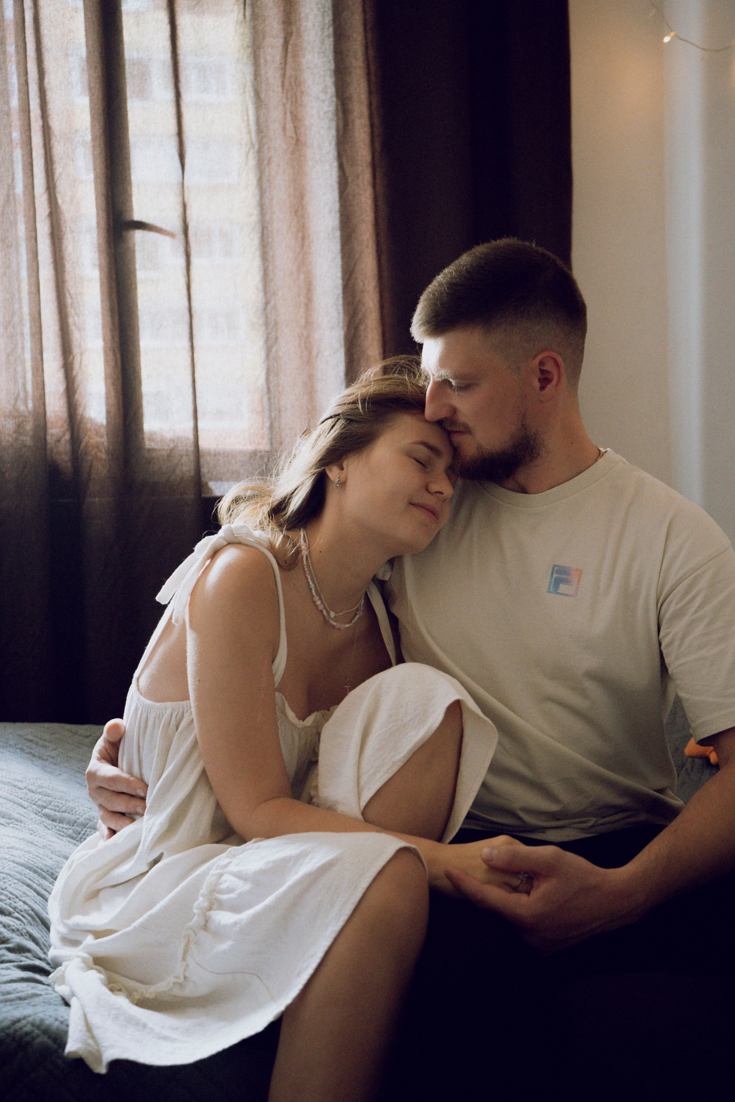 Аня и Рома, дом — Парная фотосессия дома — Xeni Photography. Xeni Photography