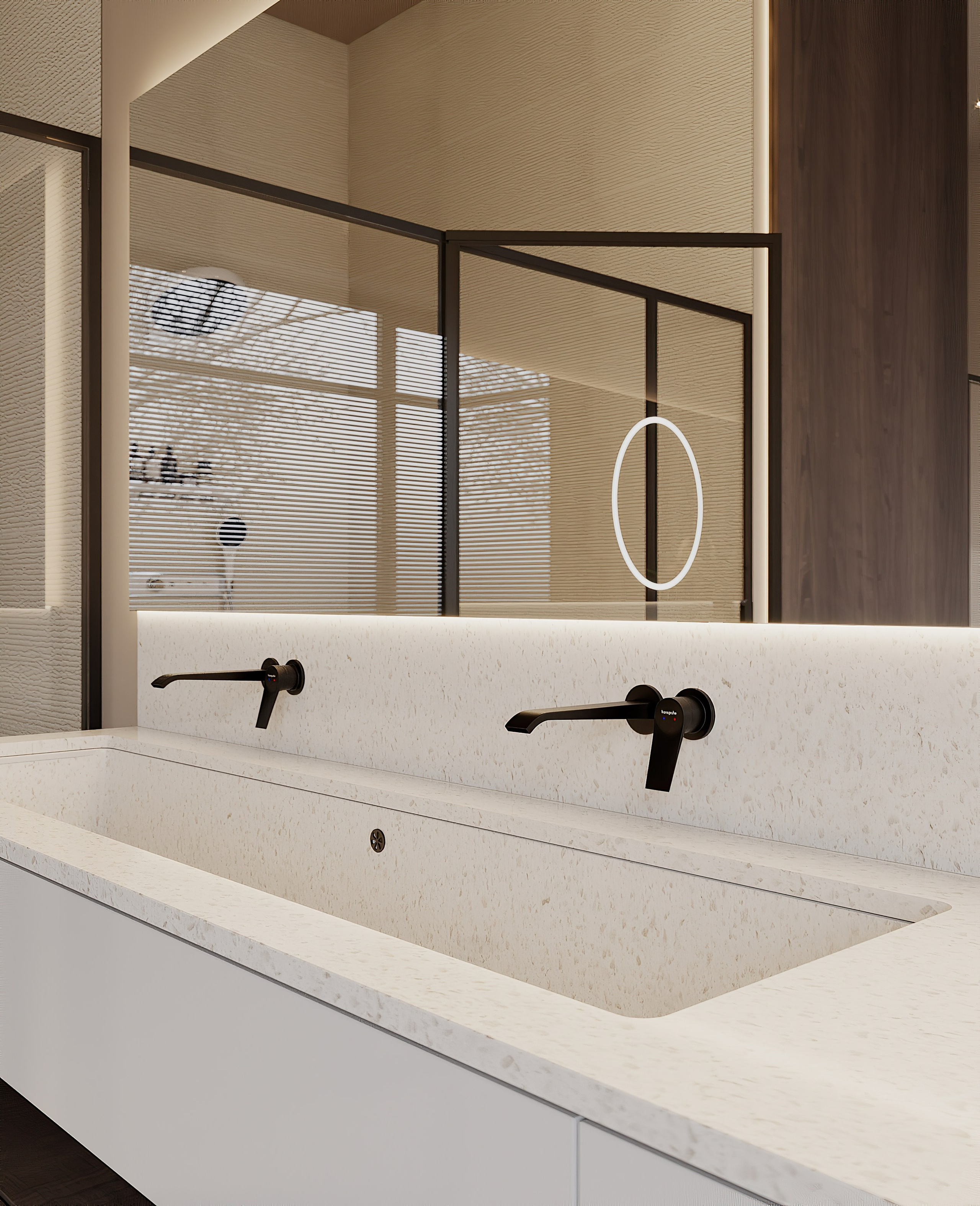 Санузел по проекту Мартыновой Н. и Бородиной Е. Визуализатор Векшина Елена