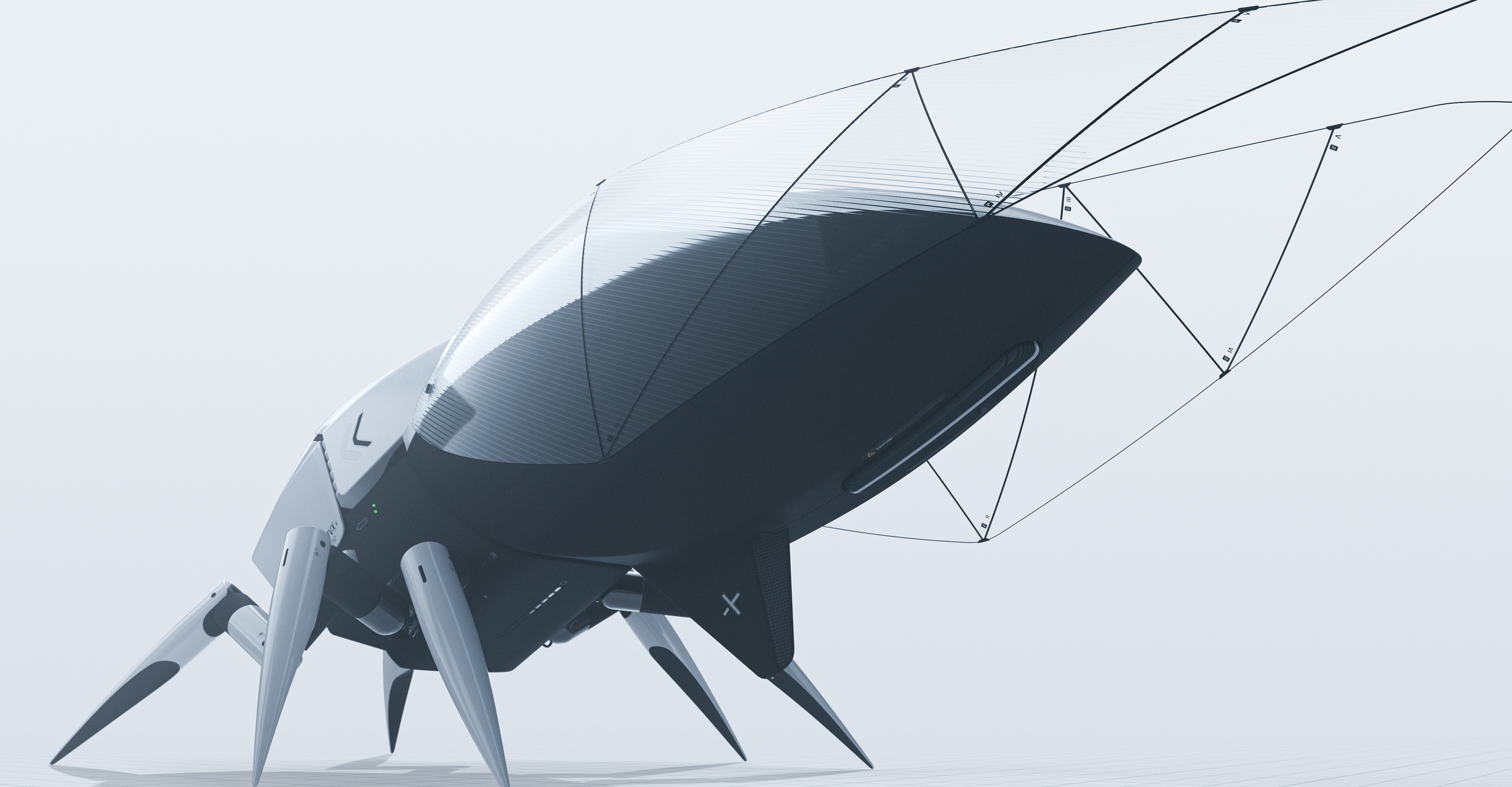 Cicadoidea. Concept & Industrial Design. Alexander Golubev