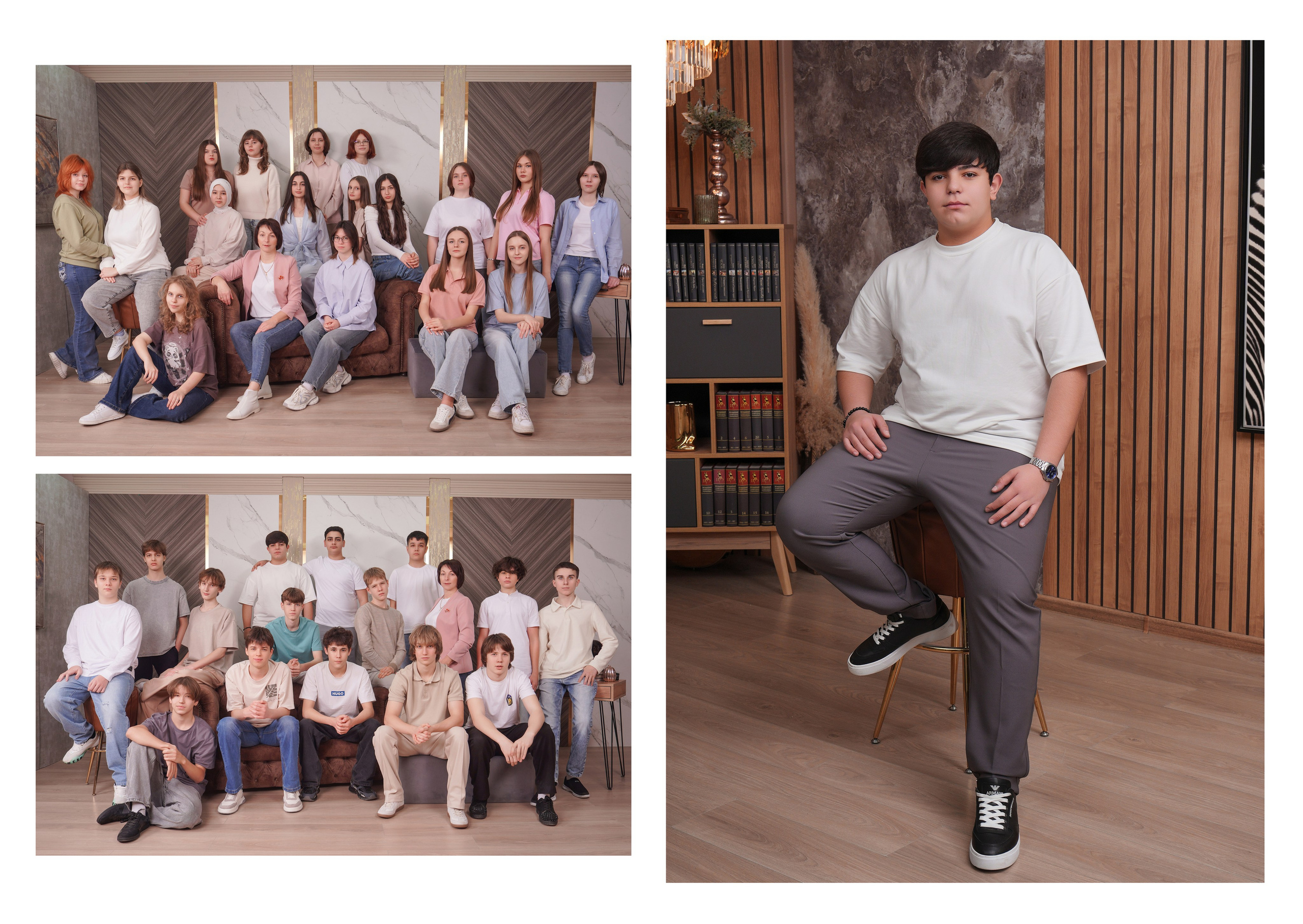 ШКОЛА 105 9 В. Красивый выпускной альбом в Краснодаре