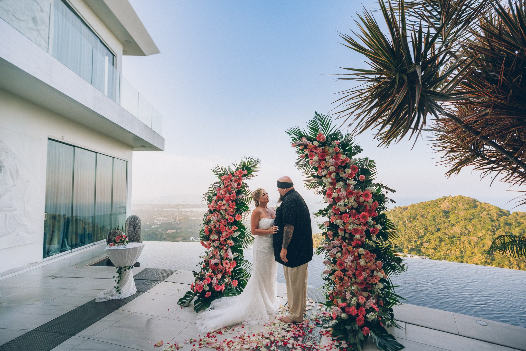Private Villa Wedding Ceremony